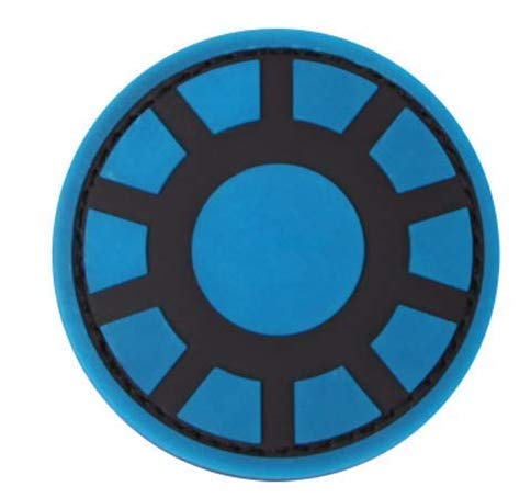 Marvel Iron Man ARC Reactor Military Hook & Loop Tactical PVC Patch - Color 1 | Cosplay, Collectibles & Tactical Gear Accessories