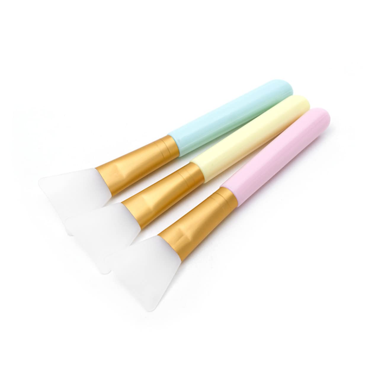 COHEALI 4-Piece Silicone Spatula Set for Makeup & Skincare - Spoon Spatula, Face Mask Applicator, Cream Brush, Mud Mixing Tool - Perfect for Applying Body Butter, Eye Mask, Facial Cream & DIY Skincare Mixing