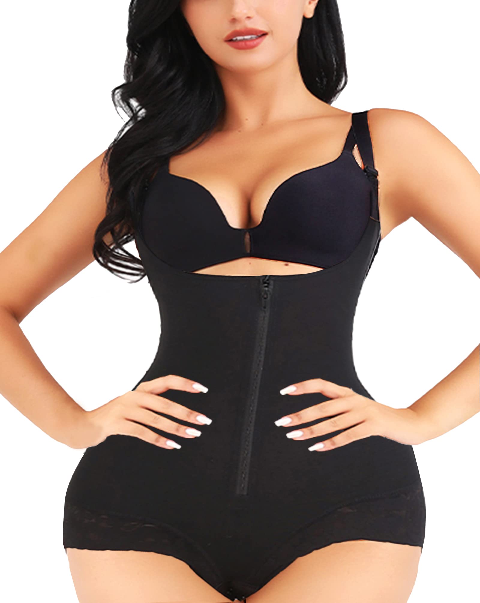 Best Shapewear Bodysuit for Women - Tummy Control & Full Body Shaper - Colombian Faja for Slimming & Waist Training - Perfect for Everyday Wear, Special Occasions & Postpartum Recovery