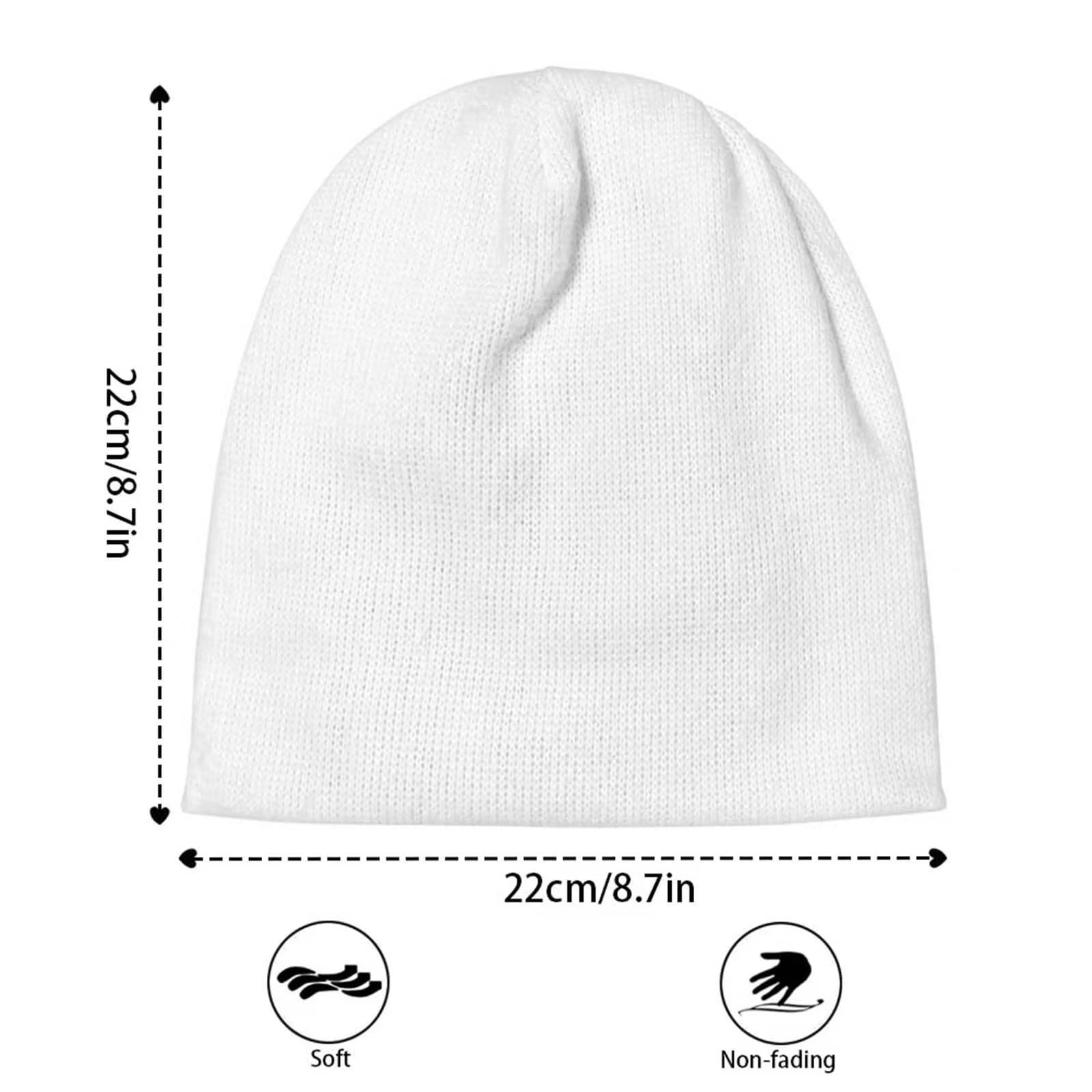 Kids Cartoon Beanies - Warm Winter Hats for Boys & Girls | Soft Knit Cuffed Skull Cap | Birthday Gift | Perfect for Outdoor Play, Snow Days & Holiday Photos