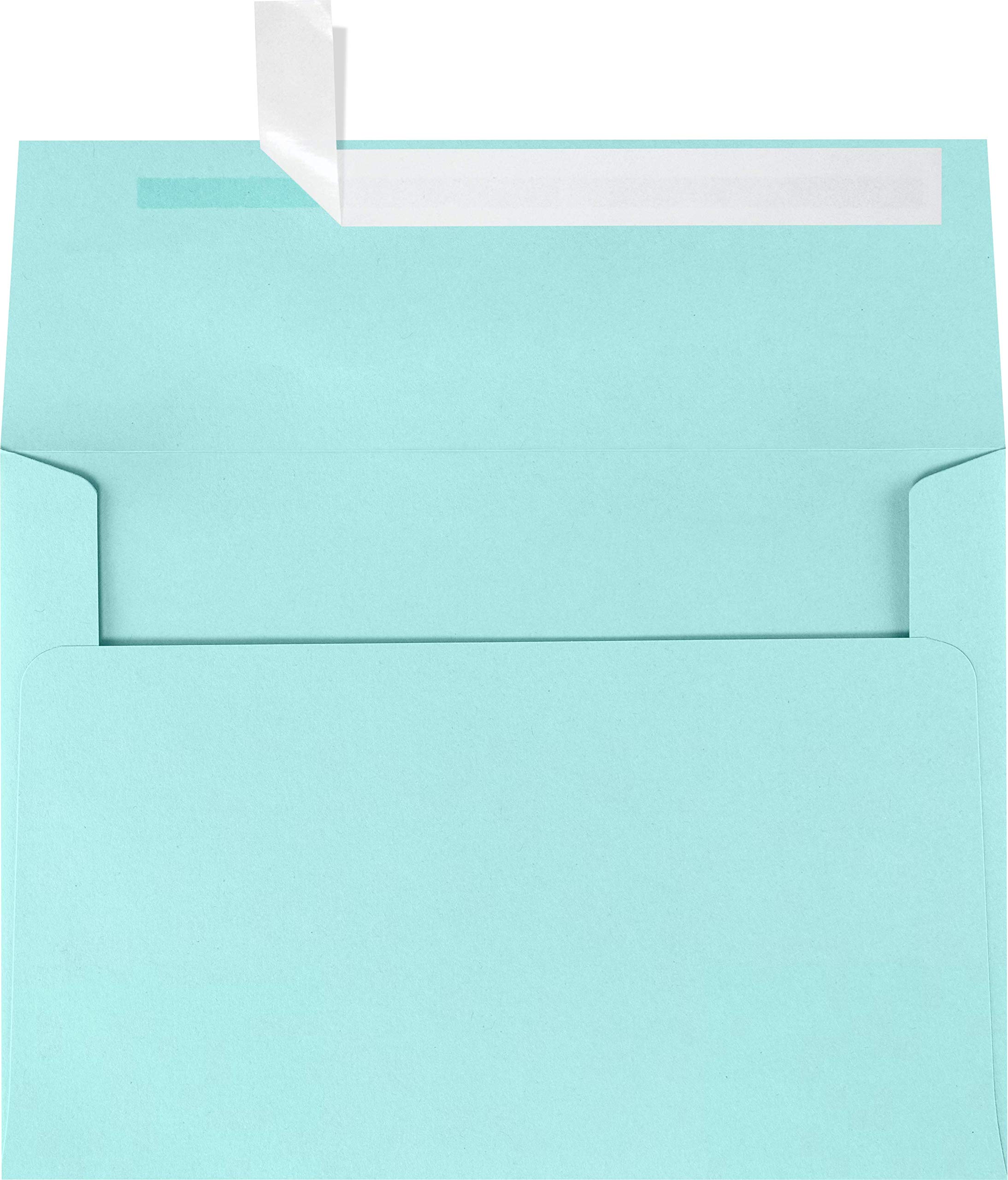 LUXPAPER A7 Printable Invitation Envelopes - 80 lb. Seafoam Green, 5.25