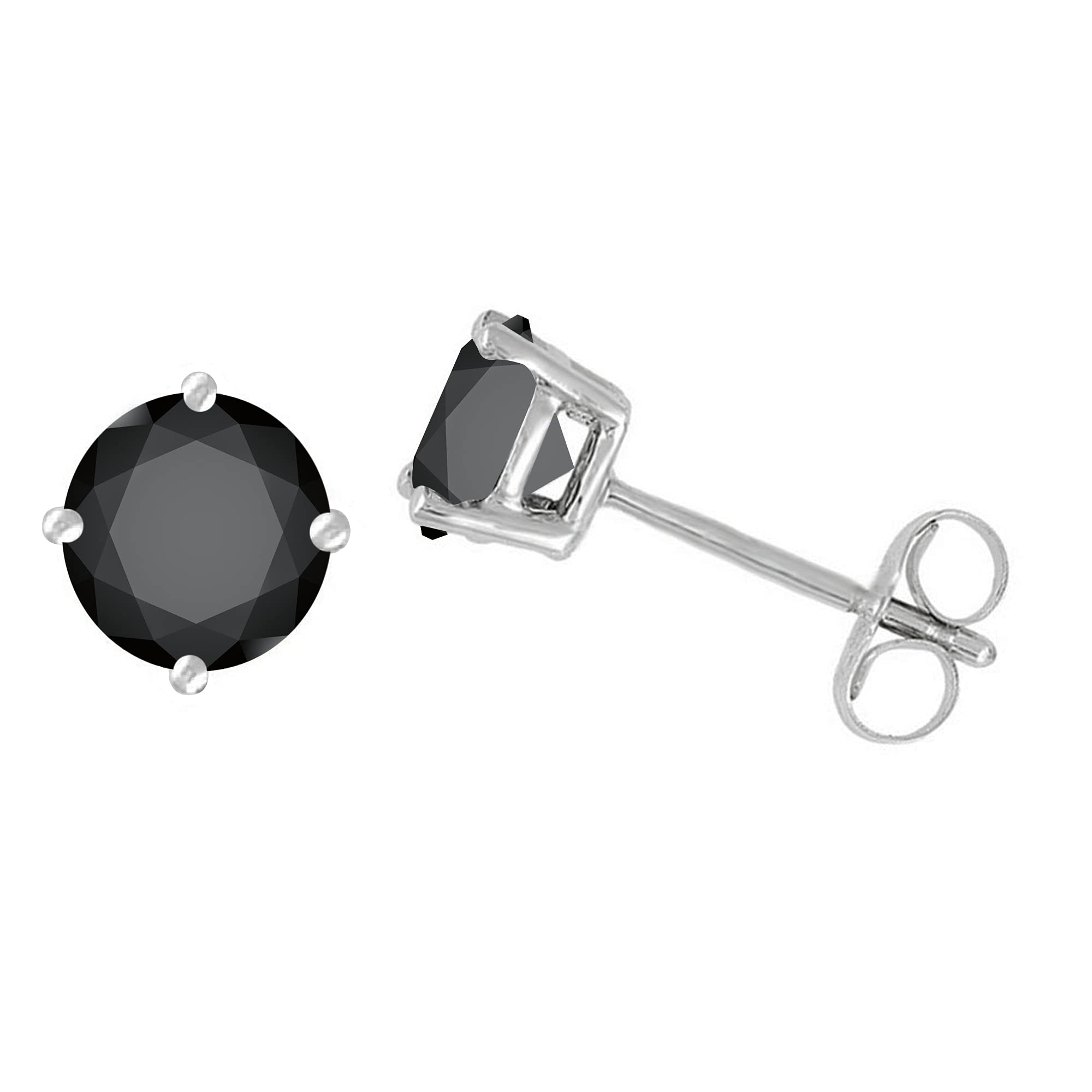 Natural Gemstone Sterling Silver Stud Earrings for Women - Elegant & Hypoallergenic Jewelry for Everyday Wear, Gifts & Special Occasions