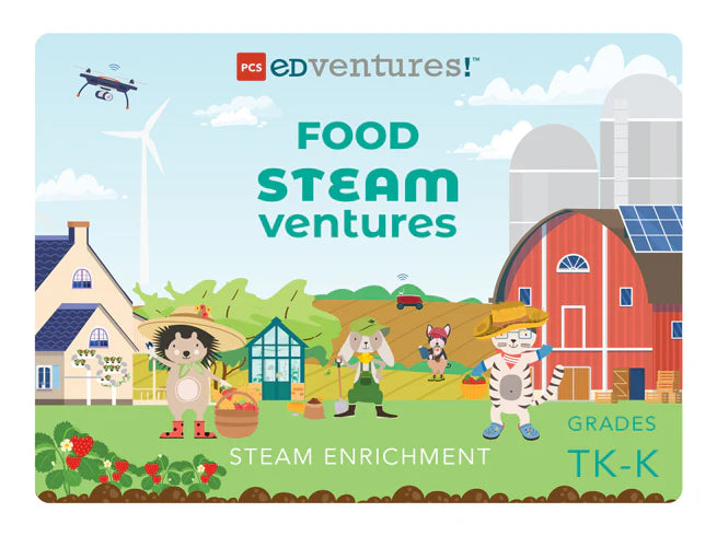 Food STEAMventures - Fun & Educational STEM Cooking Kit for Kids | Hands-On Science Experiments & Kitchen Learning Activities | Perfect for Home, School & Birthday Parties