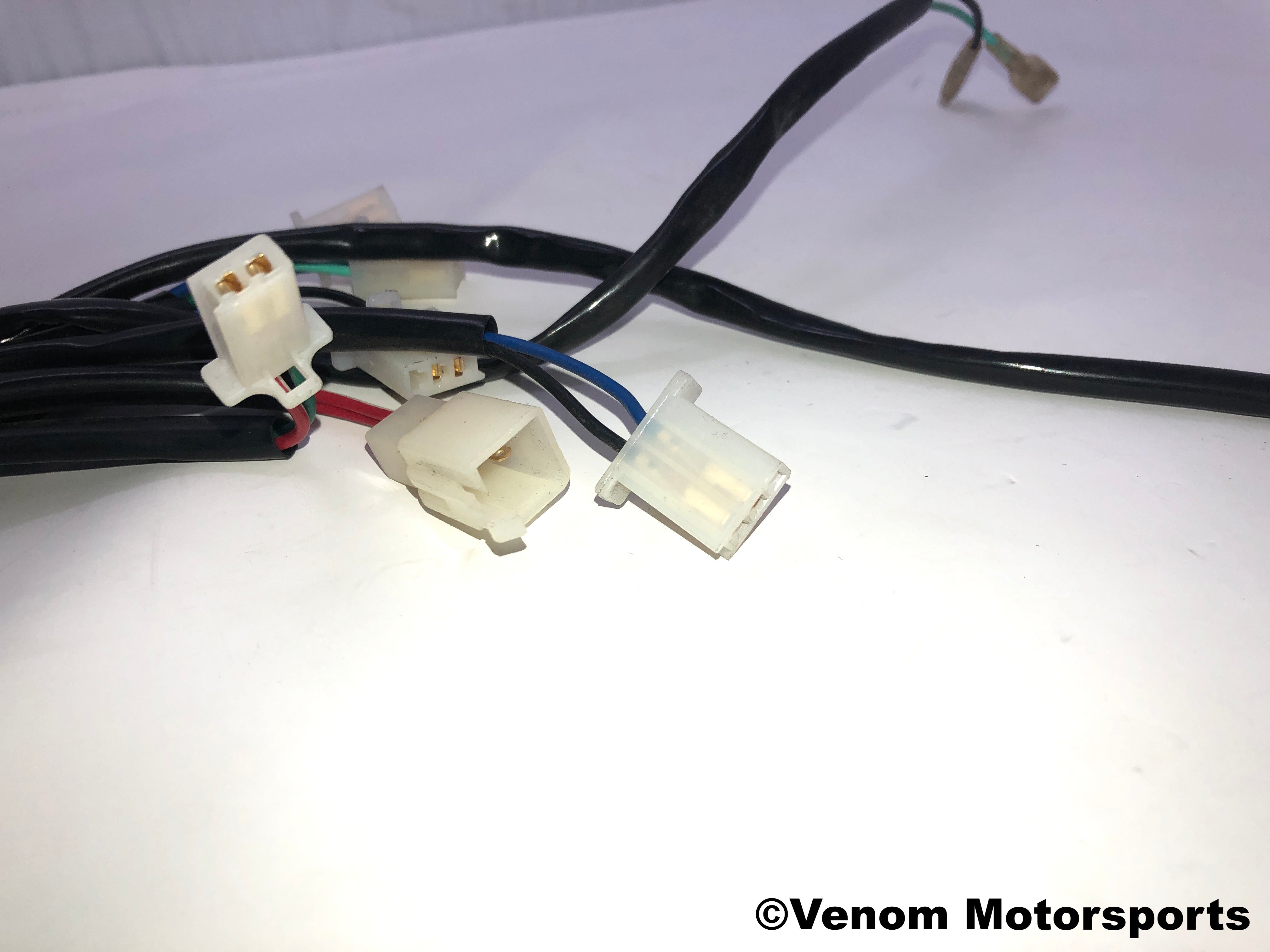 Venom 1500W ATV Replacement Wiring Harness - High Performance Electrical Connector Kit for Off-Road Vehicles & Dirt Bikes | Perfect for ATV Repair, Maintenance & Electrical System Upgrades