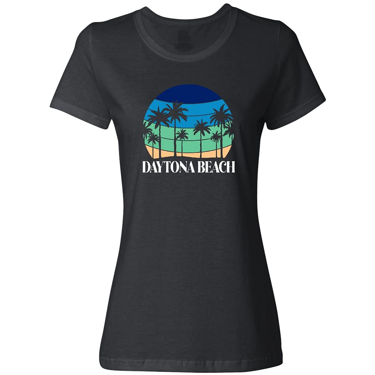 Inktastic Daytona Beach Florida Vacation Trip Women's T-Shirt - Soft Cotton Tee for Beach Travel & Summer Outfits | Casual Wear for Women's Florida Getaways