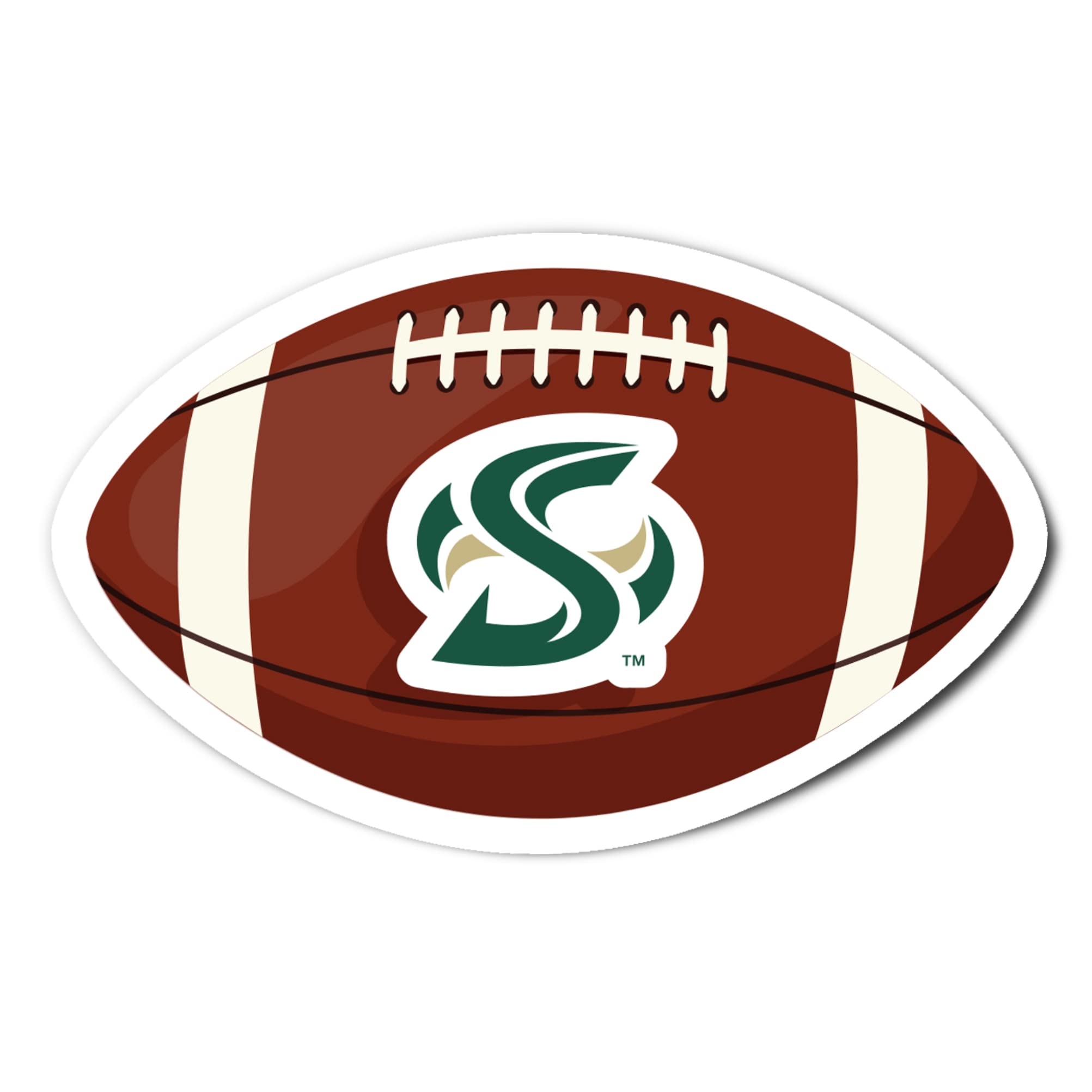 California State Sacramento University Hornets Football Logo Sticker - Premium Vinyl Decal for Laptop, Water Bottle, Car & Scrapbook | Perfect for College Pride, Gifts & Fan Collections