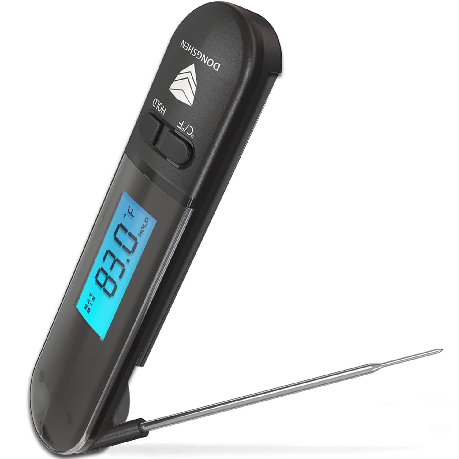 2022 Updated Digital Meat Thermometer with Probe - Waterproof Instant Read Food Thermometer for Cooking, Grilling, BBQ, Baking, Liquids, Oil & Air Fryer | Perfect for Kitchen, Outdoor Cooking & Food Safety