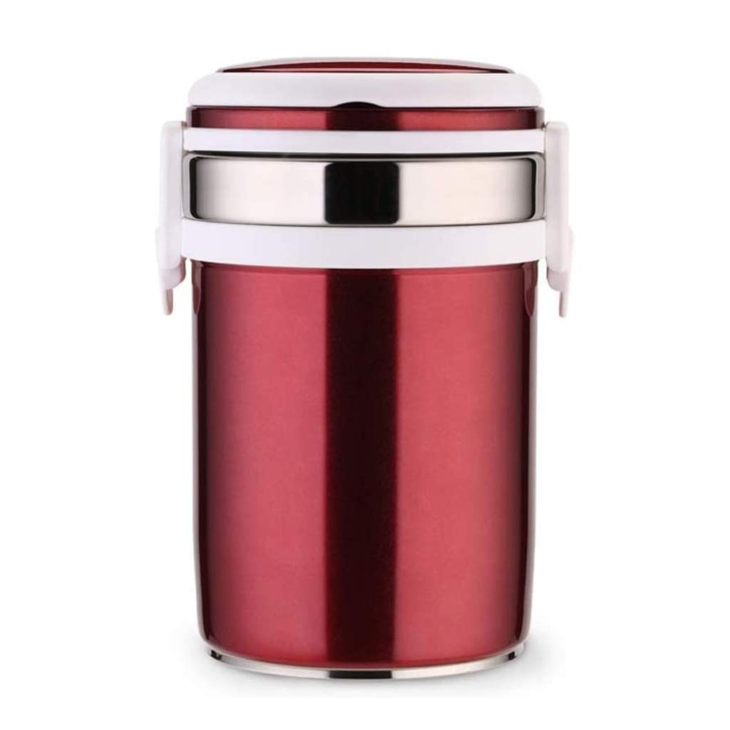CUJUX Stainless Steel Insulated Food Thermos - 18oz Leak-Proof Thermal Container with Lid, Keeps Food Hot or Cold for 12 Hours - Perfect for Lunch, Office, Travel & Outdoor Activities