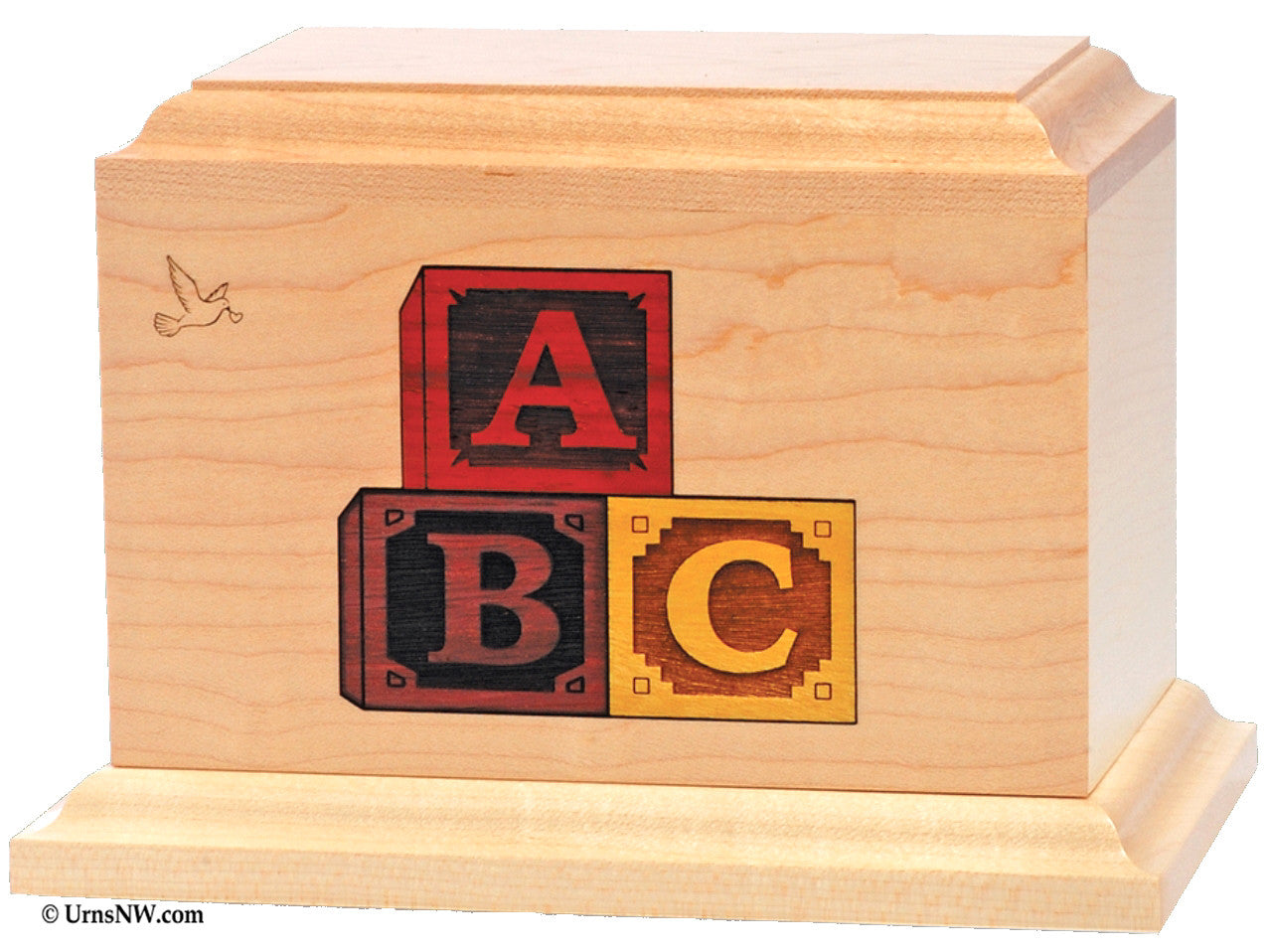 ABC Wooden Building Blocks for Kids - Educational STEM Toys for Toddlers & Preschoolers - Perfect for Learning, Playtime & Nursery Decor