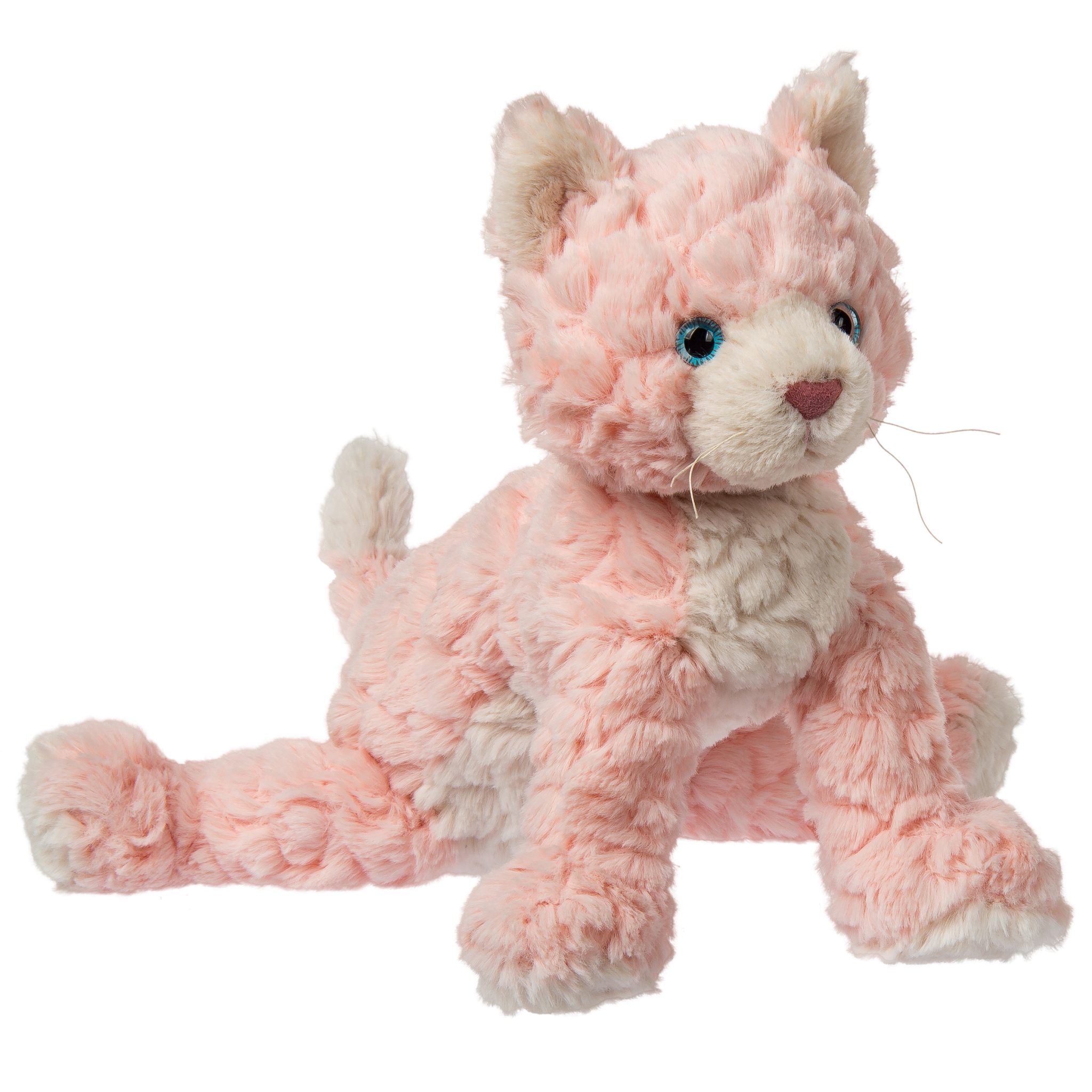 Mary Meyer Putty Nursery Blush Kitty Plush Stuffed Animal Toy - Soft Cuddly Cat Plushie for Babies & Toddlers | Perfect for Nursery Decor, Baby Shower Gifts, and Kids' Bedtime Comfort