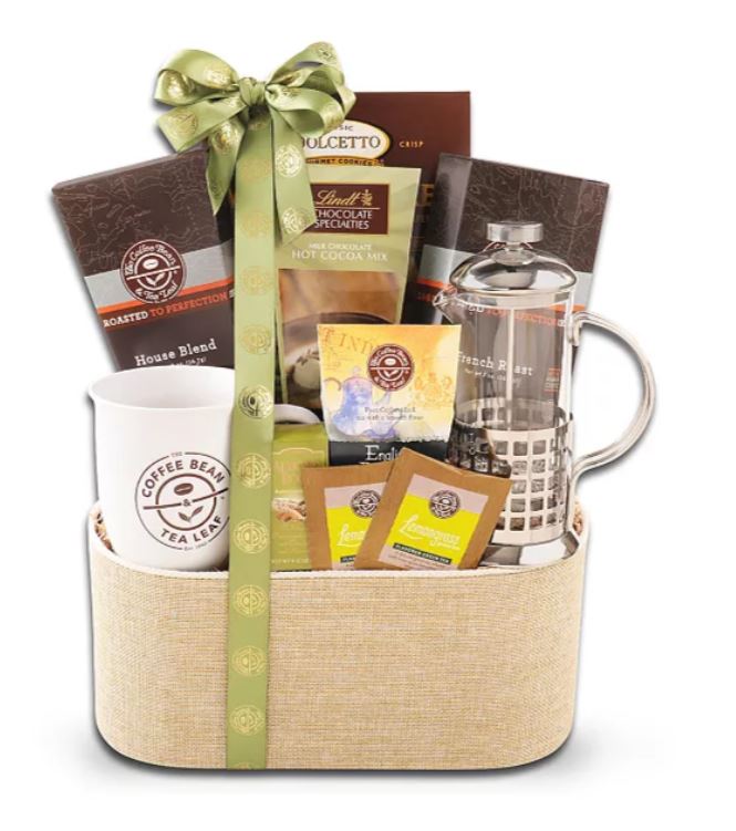 Premium Coffee and Tea Gift Baskets for Holidays & Corporate Gifts | 4 Size Options | Perfect for Birthday, Anniversary & Thank You Presents