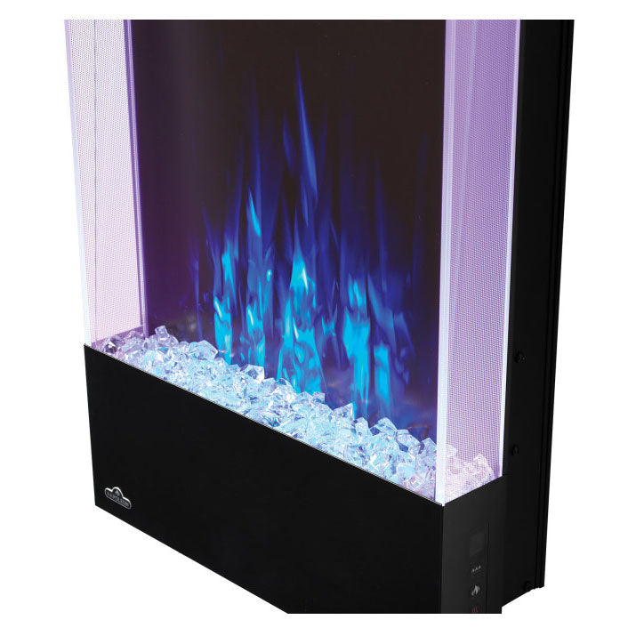Napoleon Allure Vertical 38 Inch Wall Mount Electric Fireplace - Modern Heating for Living Rooms, Bedrooms & Offices