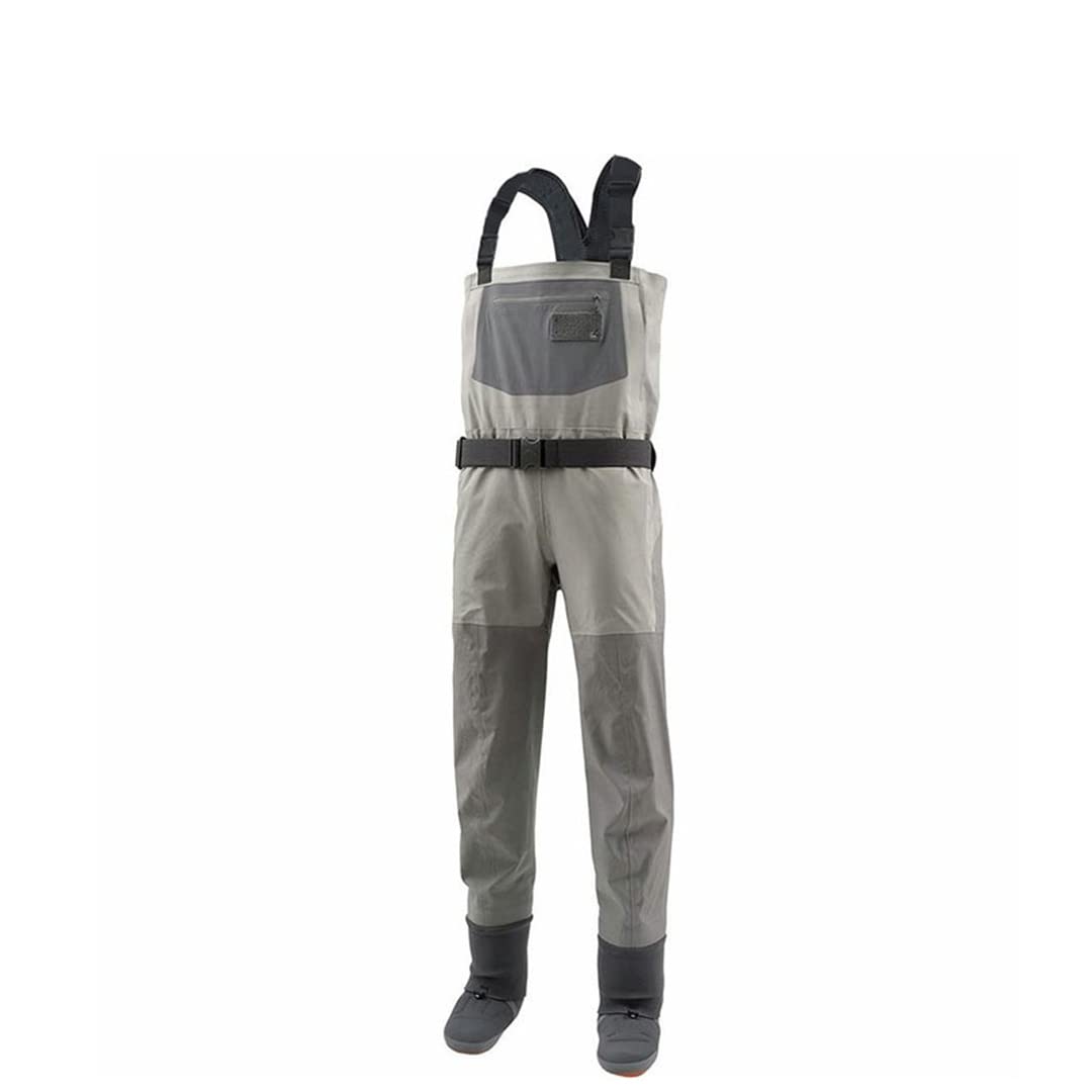 **Ccoowee Breathable Fly Fishing Waders - Waterproof Stocking Foot Chest Waders for Men & Women - Ideal for Fly Fishing, Hunting, and Outdoor Wading Adventures**