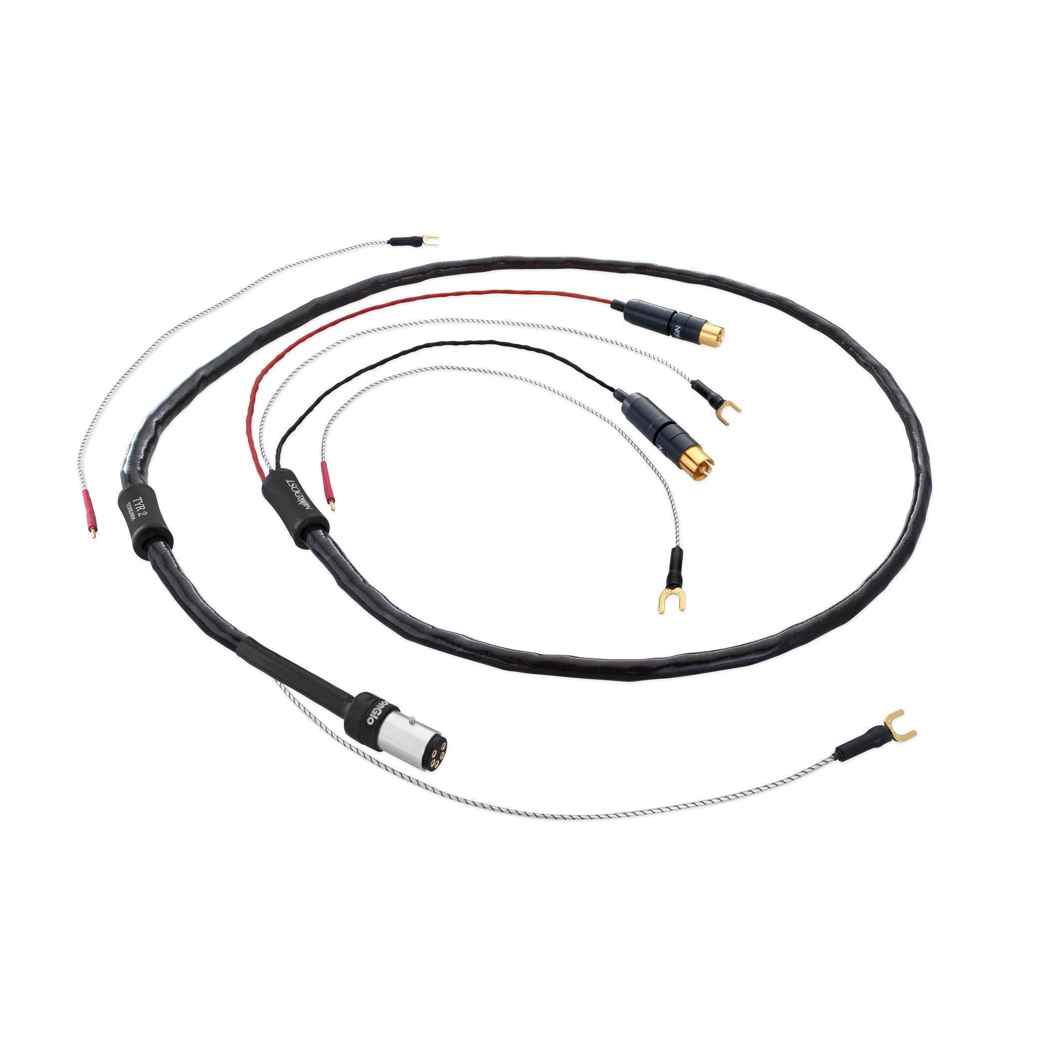 Nordost Tyr 2 High-End Tonearm Cable - Premium Audiophile RCA Cable for Turntables - Perfect for Vinyl Record Players & Hi-Fi Audio Systems