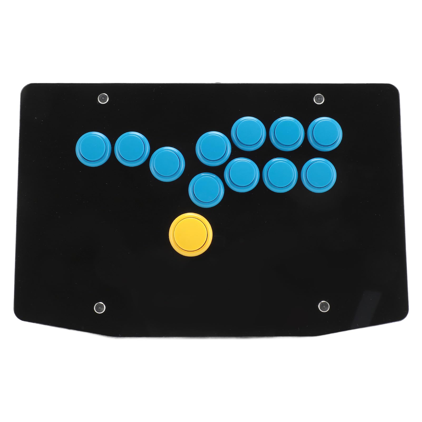 Cuifati 12-Key Arcade Stick for PC/PS3/Switch - Hot Swap SOCD Turbo for Fighting Games