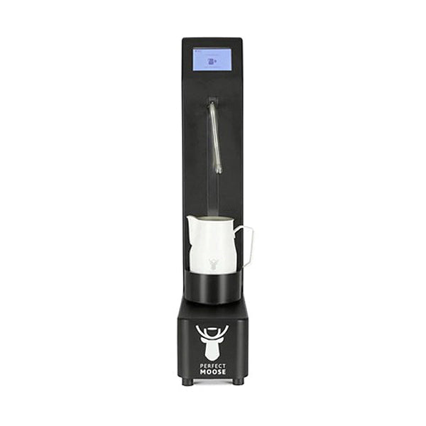 Perfect Moose Epic Greg Automatic Milk Steamer with Puqpress Q1 Tamper - Professional Espresso Machine Accessory for Home & Cafe Baristas