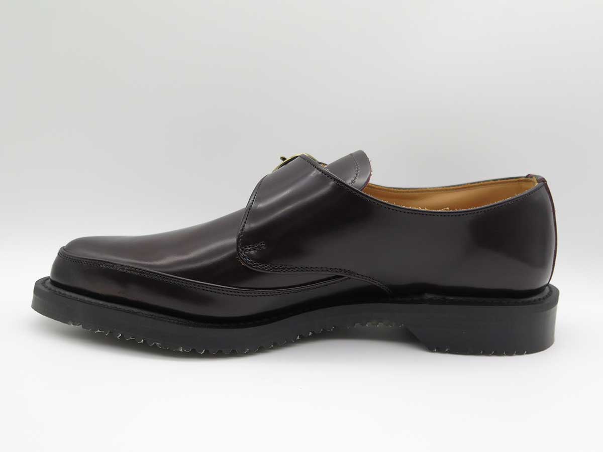 George Cox 8514 M/G Monk Burgundy Leather Shoes for Men - Classic Formal & Business Wear - Perfect for Office, Weddings & Special Occasions