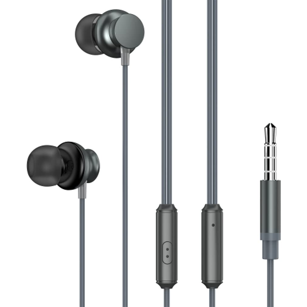 Wired Earphones for Samsung Galaxy A13 5G/A03s - Hi-Fi Sound Headphones with Built-in Mic | Noise Isolation | Compatible with Samsung Galaxy A1R | Perfect for Gaming, Calls & Music Listening