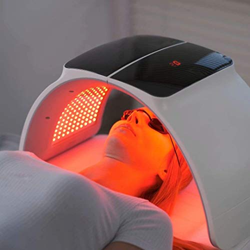 LED Face Mask Light Therapy - 3 Color Skin Rejuvenation Photon Mask for Anti-Aging, Wrinkle Reduction & Skin Tightening | At-Home Facial Care Device for Acne Treatment & Glowing Skin