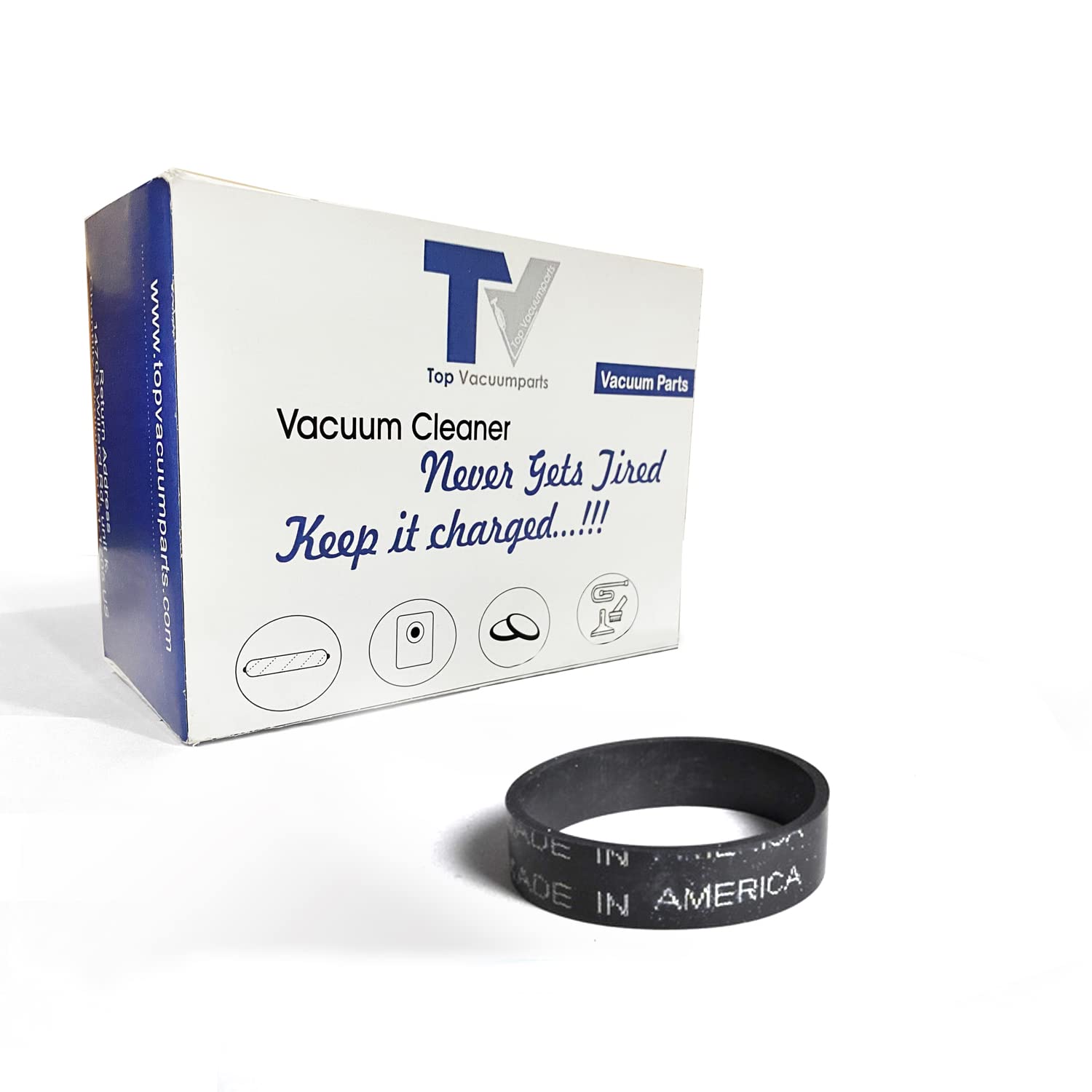 Dirt Devil 103 500 501 503 5000 513 Vacuum Belt Replacement Part #17397 - Compatible with Royal Hand Cleaner & Other Models - Ideal for Home Cleaning and Maintenance