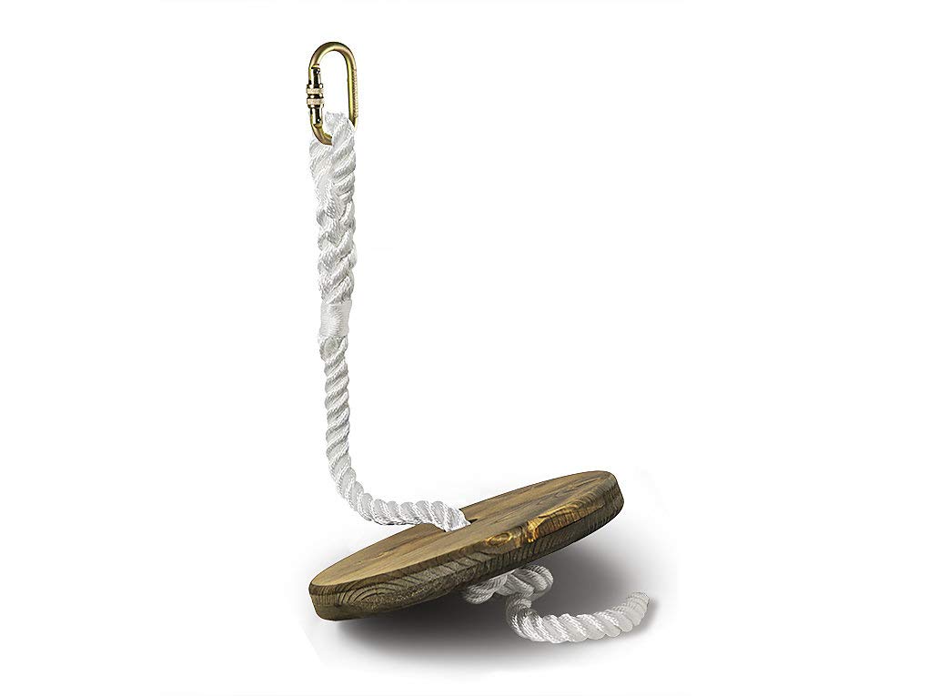 ZIPLINEGEAR Drifter Zip Line Seat for Kids & Adults - Adjustable Nylon Harness with Steel Screw Lock Carabiner - Perfect for Backyard Adventure, Treehouse Fun & Outdoor Recreation