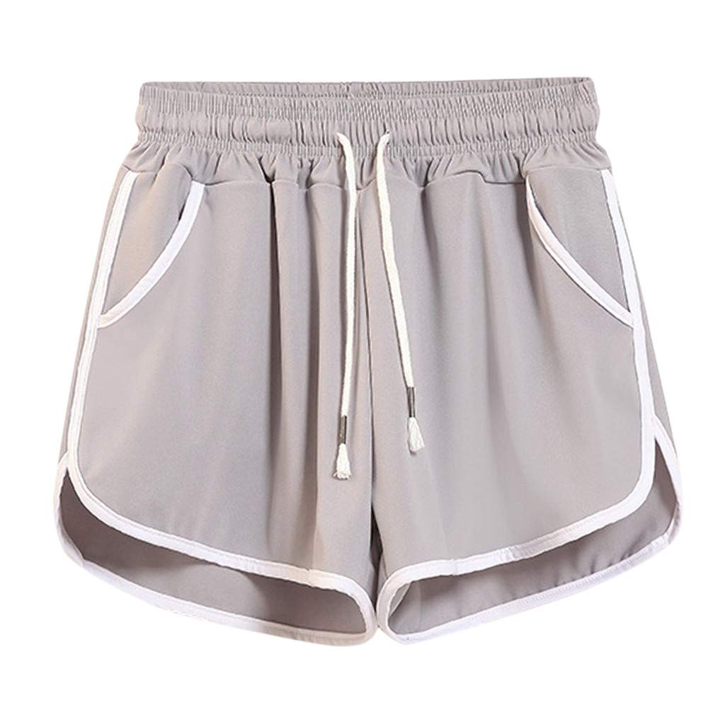 Women's Running Shorts with Pockets - Yoga & Lounge Wear for Summer