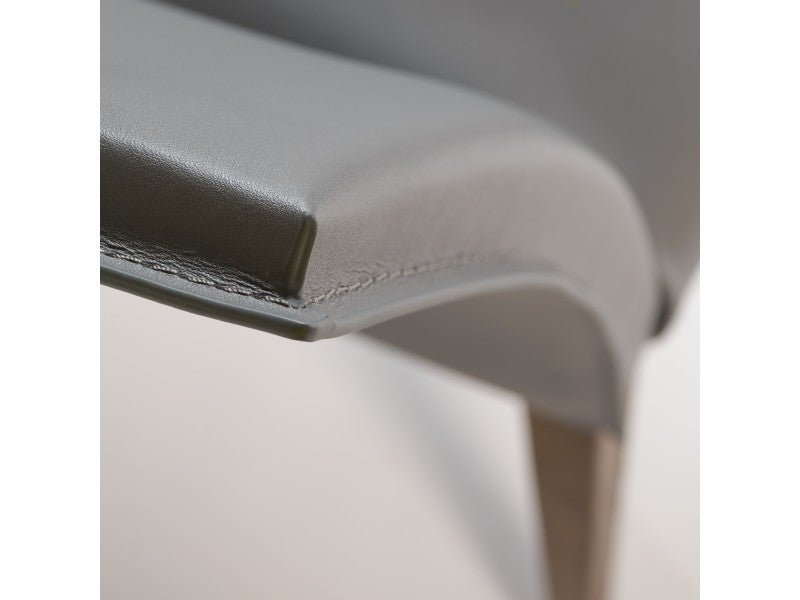 Premium Euro Marcella Leather Chair - Elegant & Durable Leather Lounge Chair for Living Room, Office, or Study | Comfortable Seating for Home & Workspace
