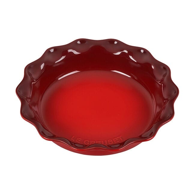 Le Creuset Heritage Pie Dish - 2.5 Quart Enameled Cast Iron Baking Dish for Pies, Quiches & Casseroles - Oven Safe to 500°F - Perfect for Holiday Baking & Family Gatherings