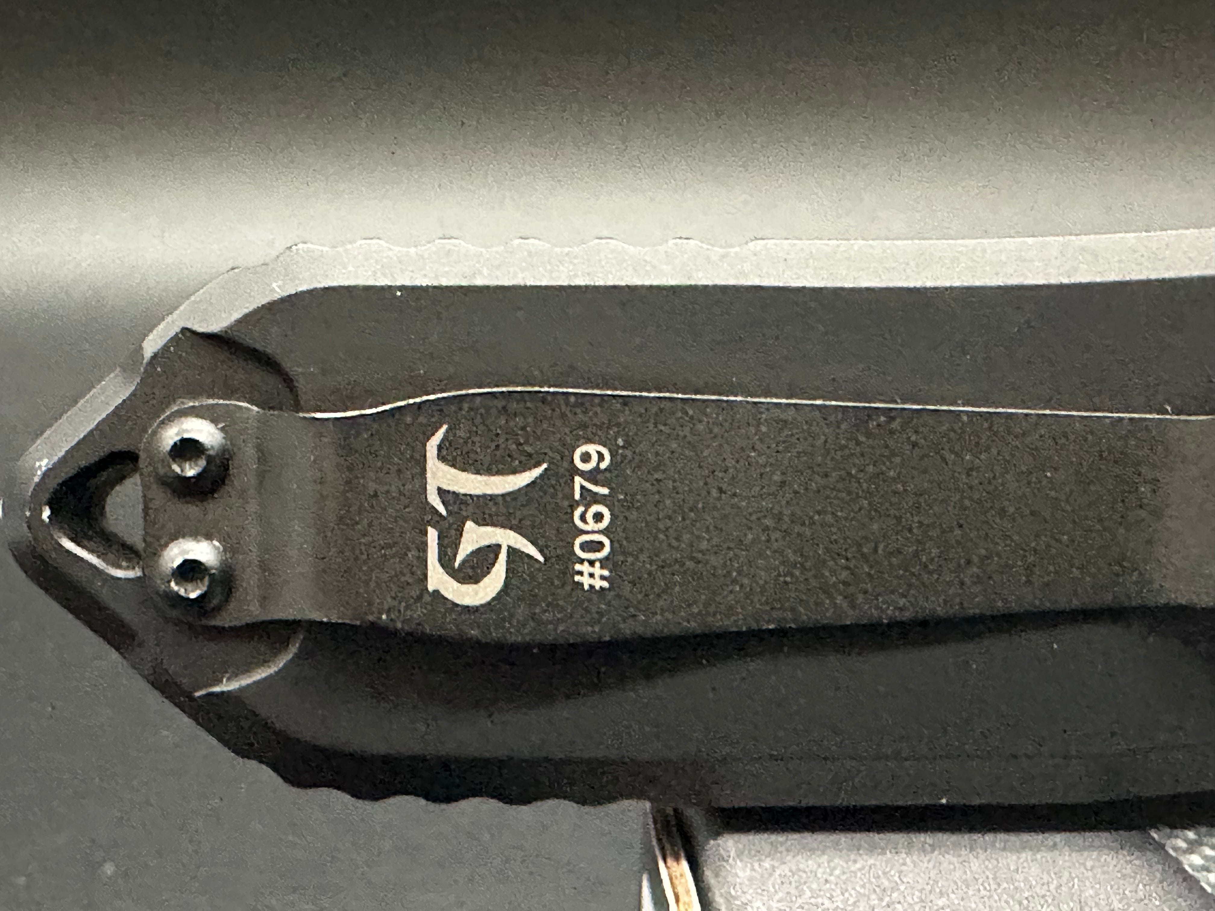 Guardian Tactical Recon Elite Folding Knife - Elmax Steel Combo Edge Blade, Tactical EDC Knife for Outdoor Camping, Hunting & Survival Gear
