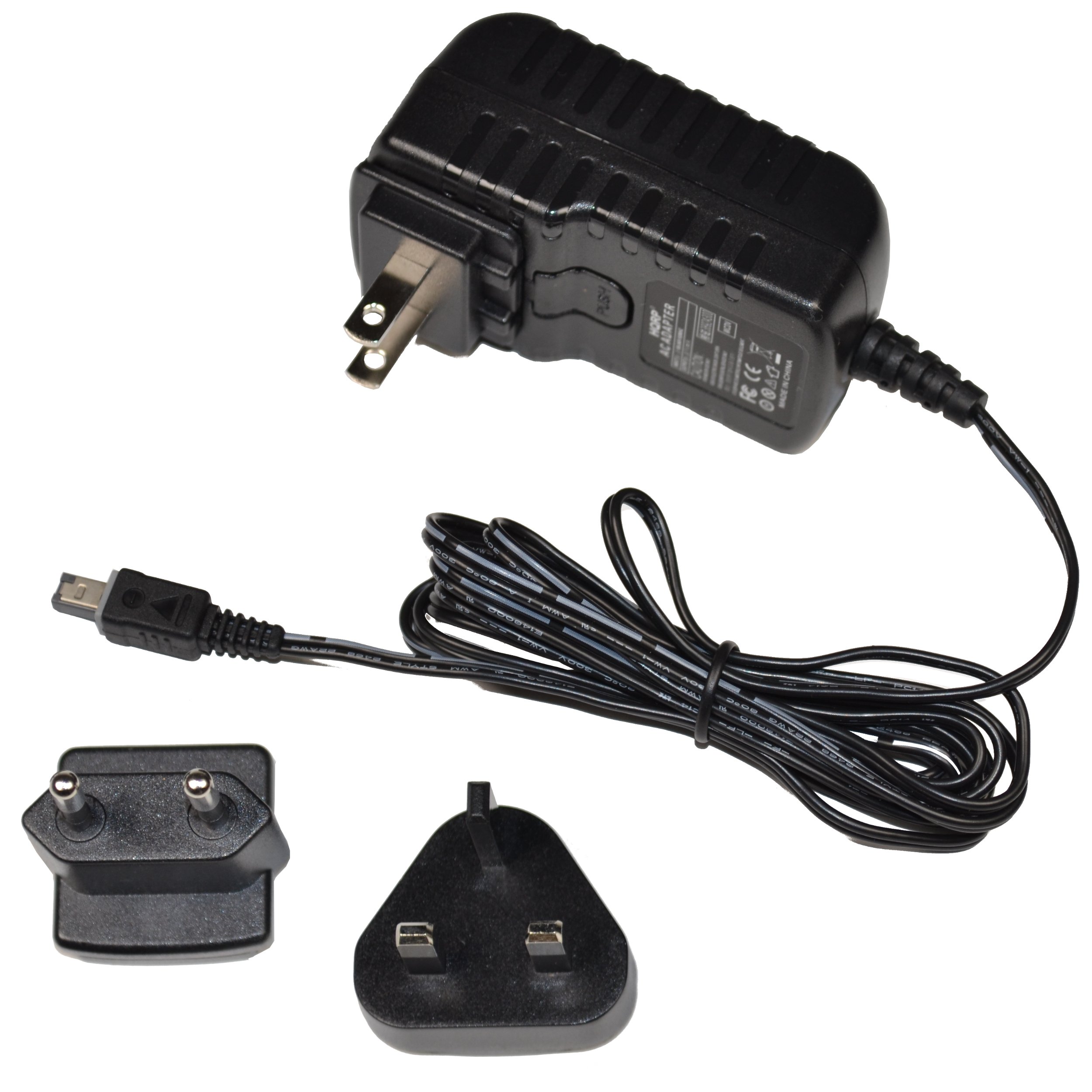 HQRP AC Power Adapter Charger for JVC Everio GZ-MG330 GZ-MG255 GZ-MG155 GZ-HM1 & More Camcorders - Compatible with AP-V14U AP-V15U AP-V16U AP-V18U GR-D23E GR-D32U GR-D295 Series - Perfect for Home Video Recording & Travel Vlogging