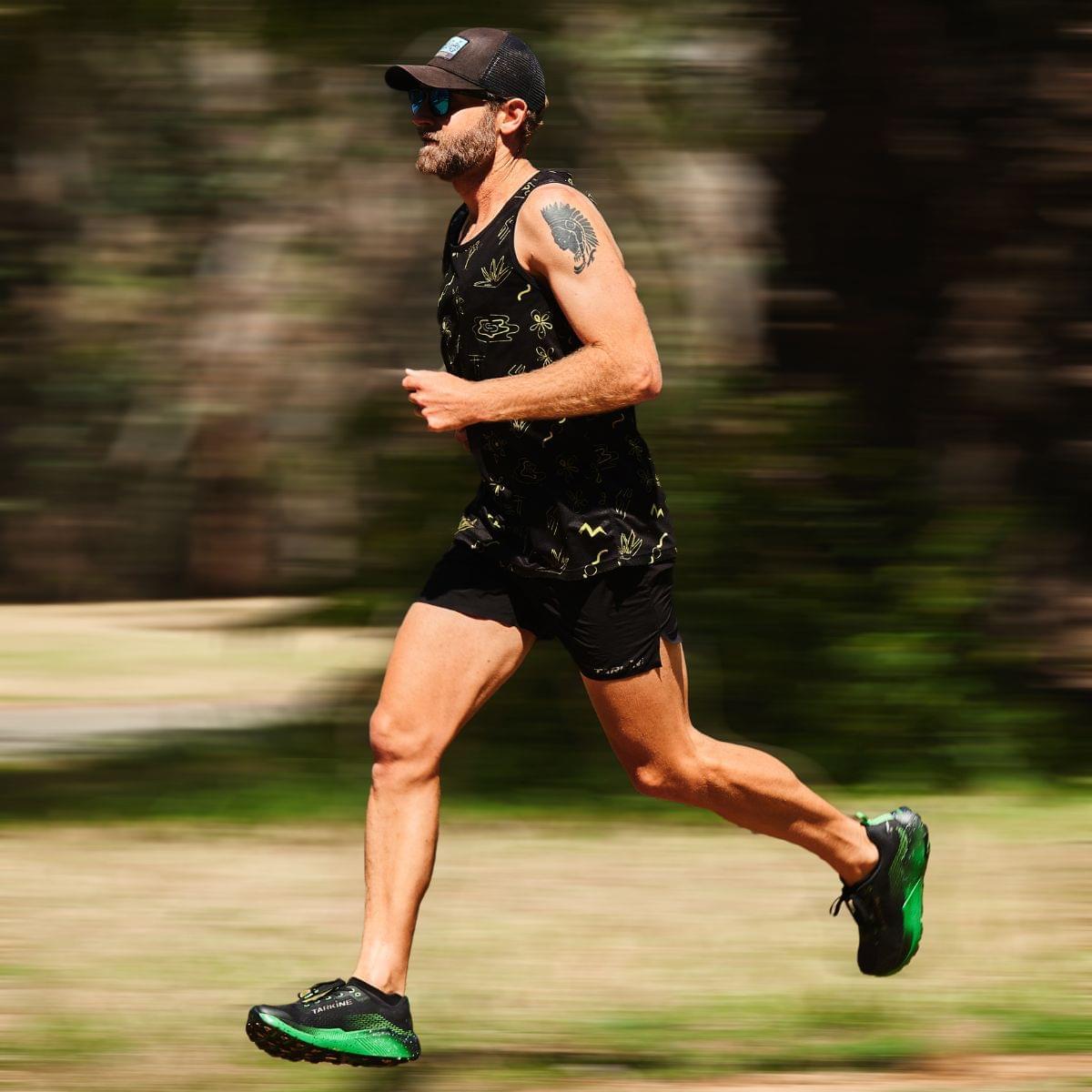 Men's Tarkine Elite Running Singlet - Lightweight Breathable Performance Shirt for Marathon & Training - Perfect for Jogging, Gym Workouts & Outdoor Sports