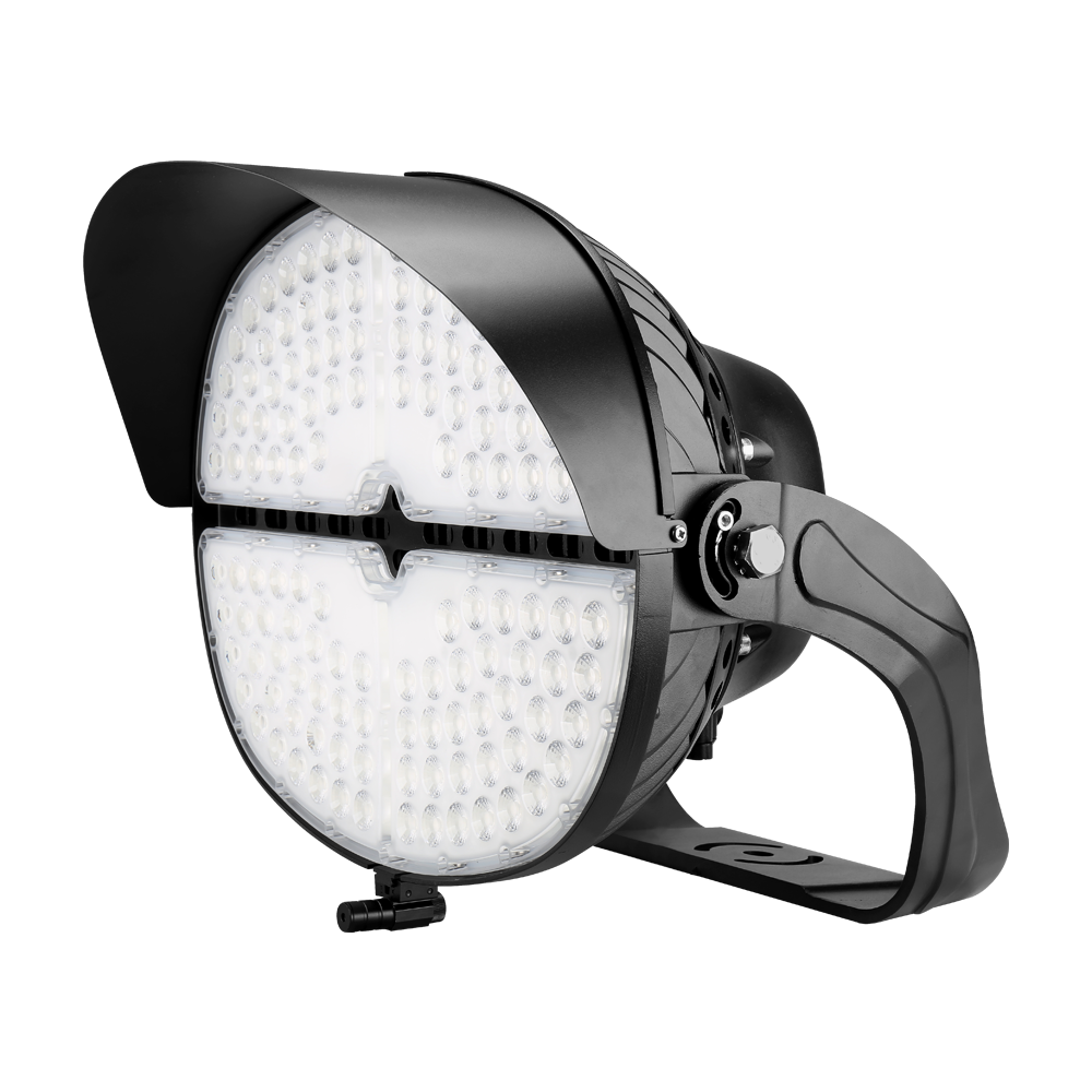 Konlite VEGA LED Sports Light - 505W 70,000 Lumens 5000K Daylight - 120-277V Wide Voltage - 4H4V Beam Angle - 1500W Metal Halide Equivalent - 10 Year Warranty - Perfect for Stadiums, Arenas, Tennis Courts & Outdoor Sports Lighting