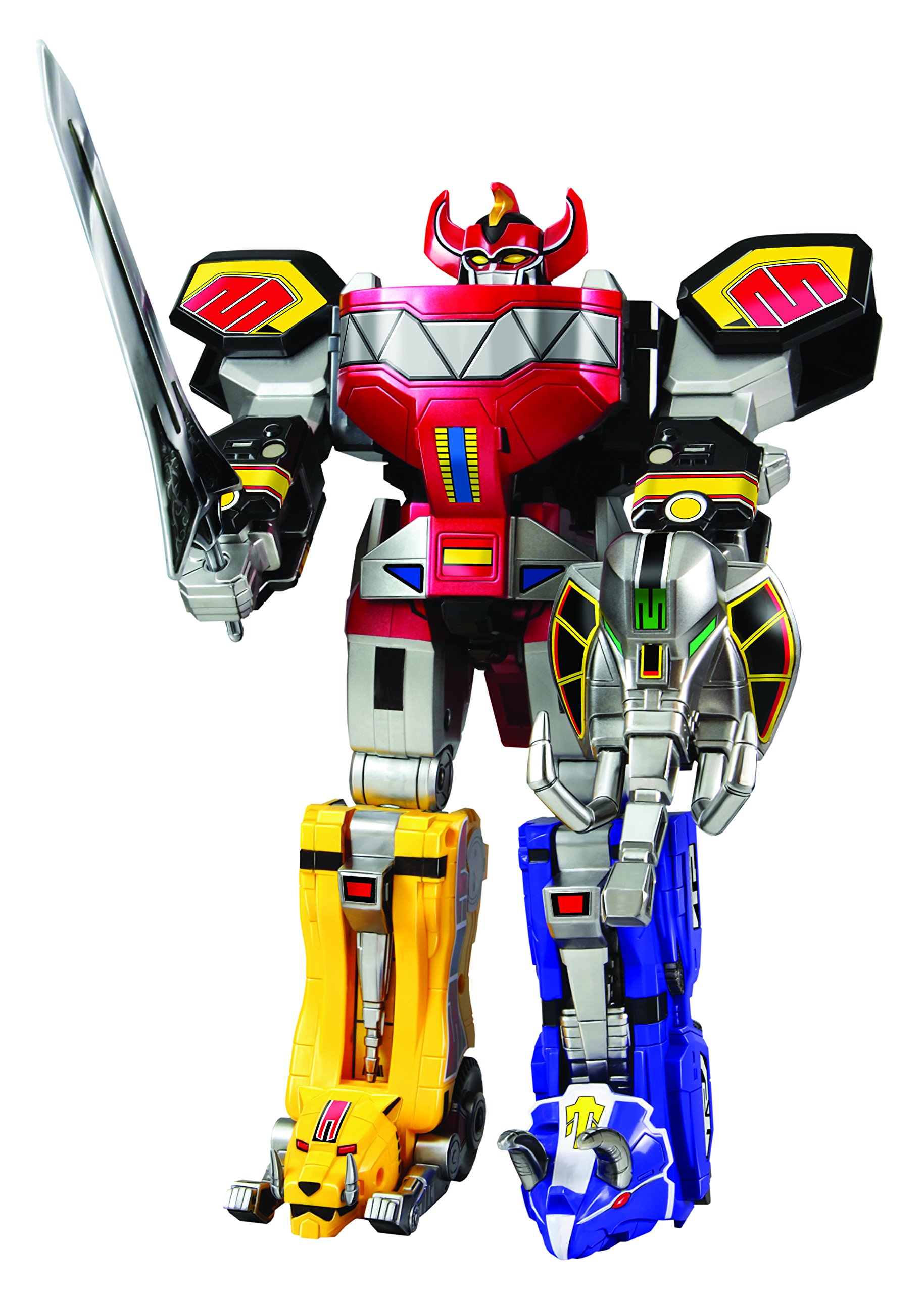 Power Rangers Legacy Megazord Action Figure - Collectible Toy for Kids & Adults - Perfect for Display, Play & Gifts - Dino Thunder Megazord Transforming Robot