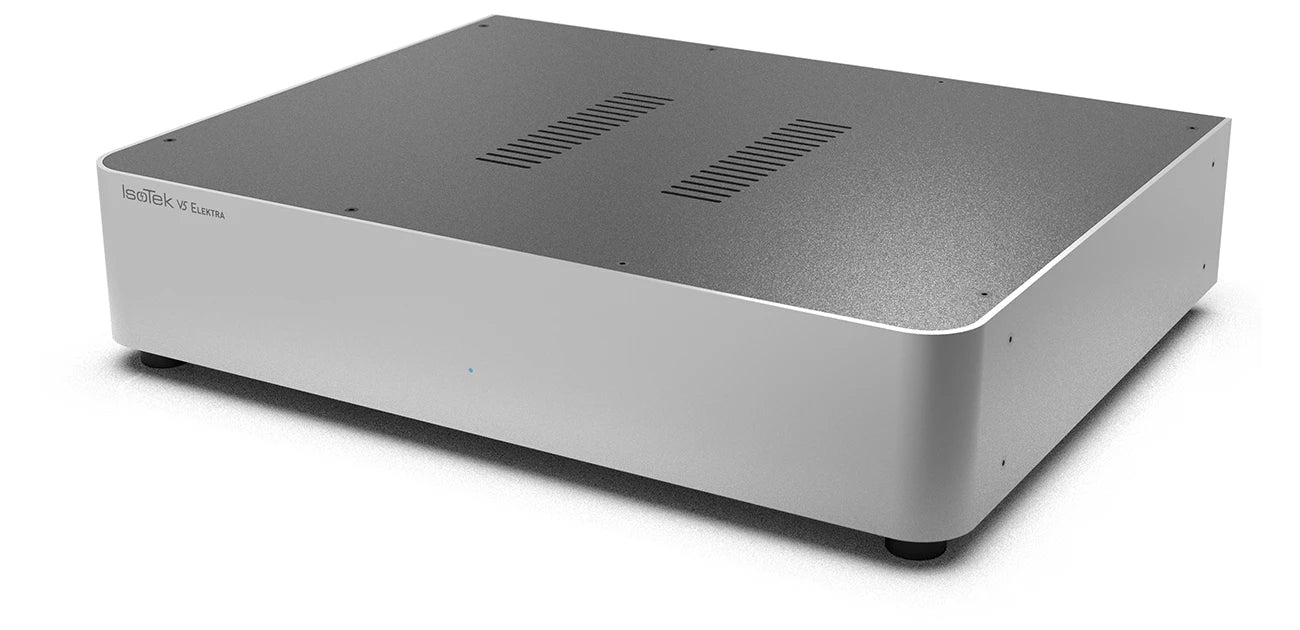 IsoTek Elektra V5 Power Conditioner with Initium Power Cable - Premium Audio/Video Power Filter for Home Theater & Hi-Fi Systems