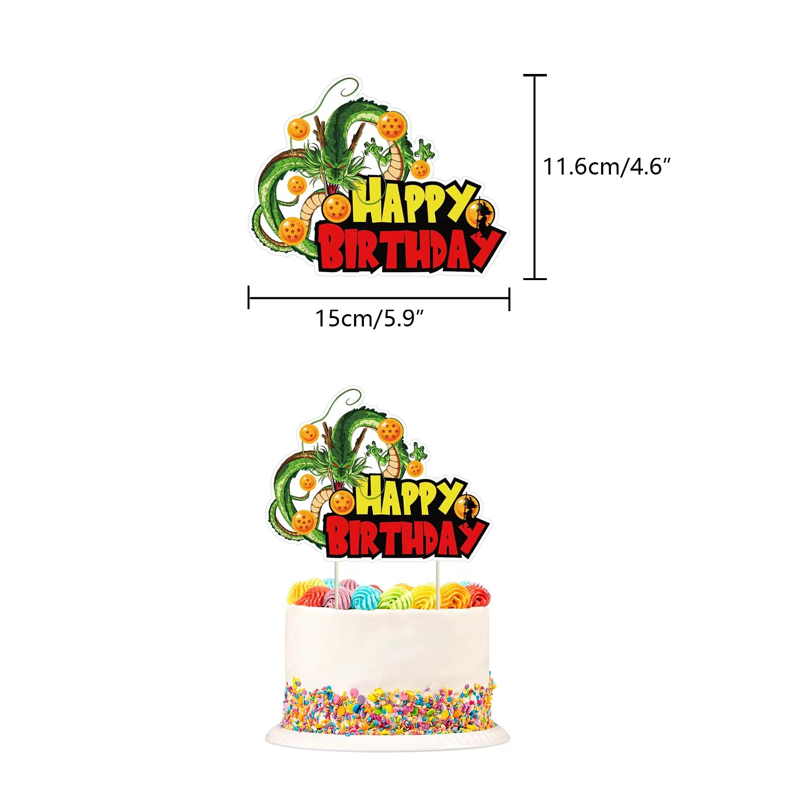 25Pcs Kids Birthday Party Cake & Cupcake Toppers - Boys Theme Party Decorations for Birthday Celebrations, Baby Showers & Special Events
