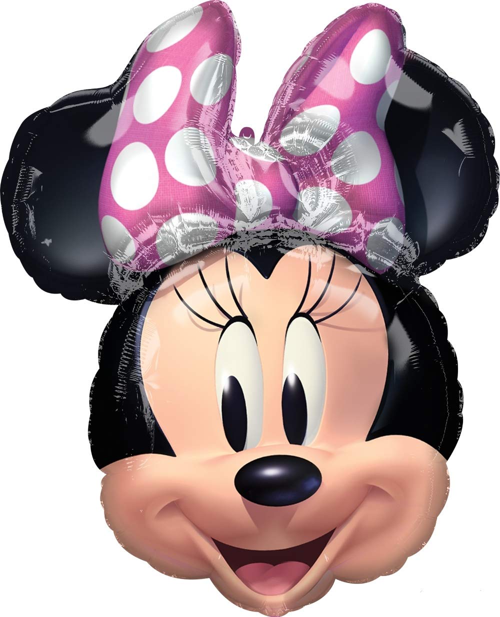 Minnie Mouse Pink Bow Balloon Bouquet - 3rd Birthday Party Decorations, Happy Helper Theme Balloons for Girls' Birthday Party Decor - Perfect for Baby Showers, Disney Themed Events & Room Decorations