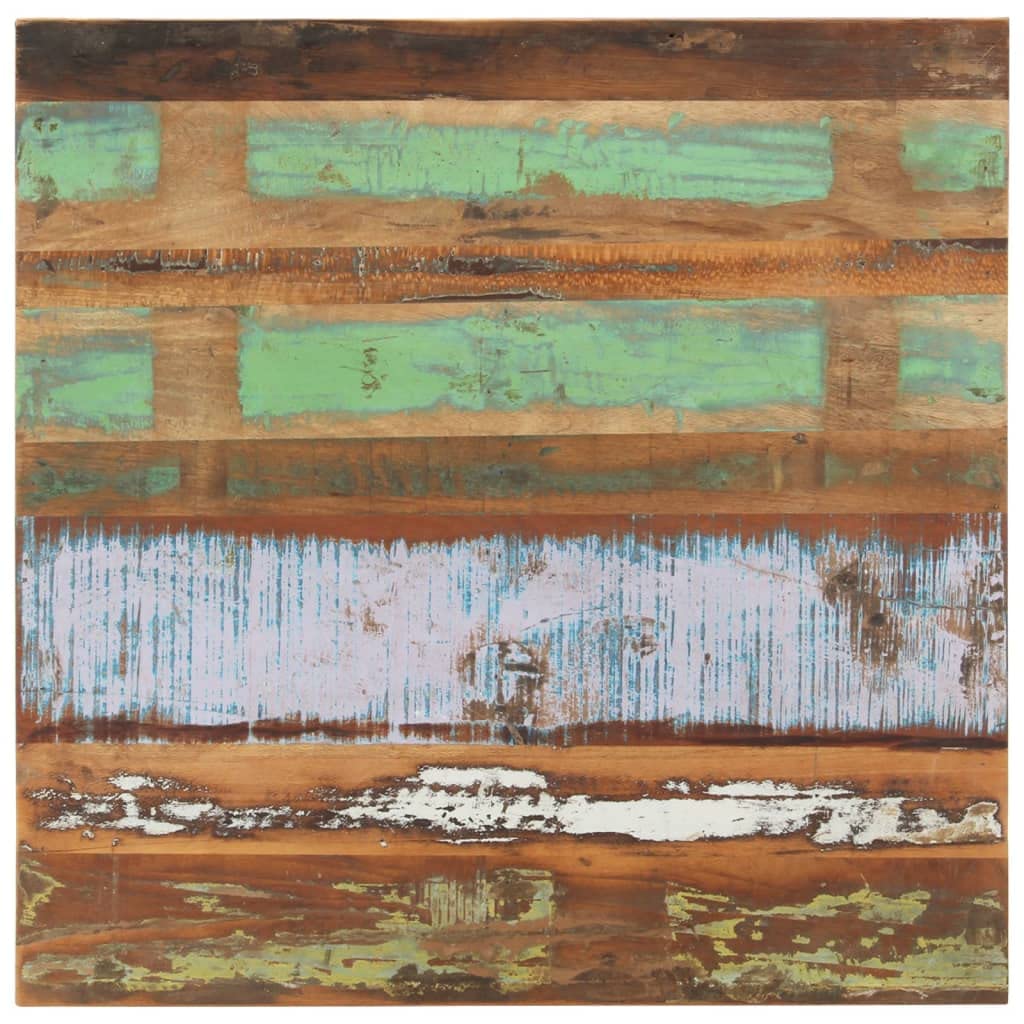 Rustic Square Coffee Table with Storage - 31.5