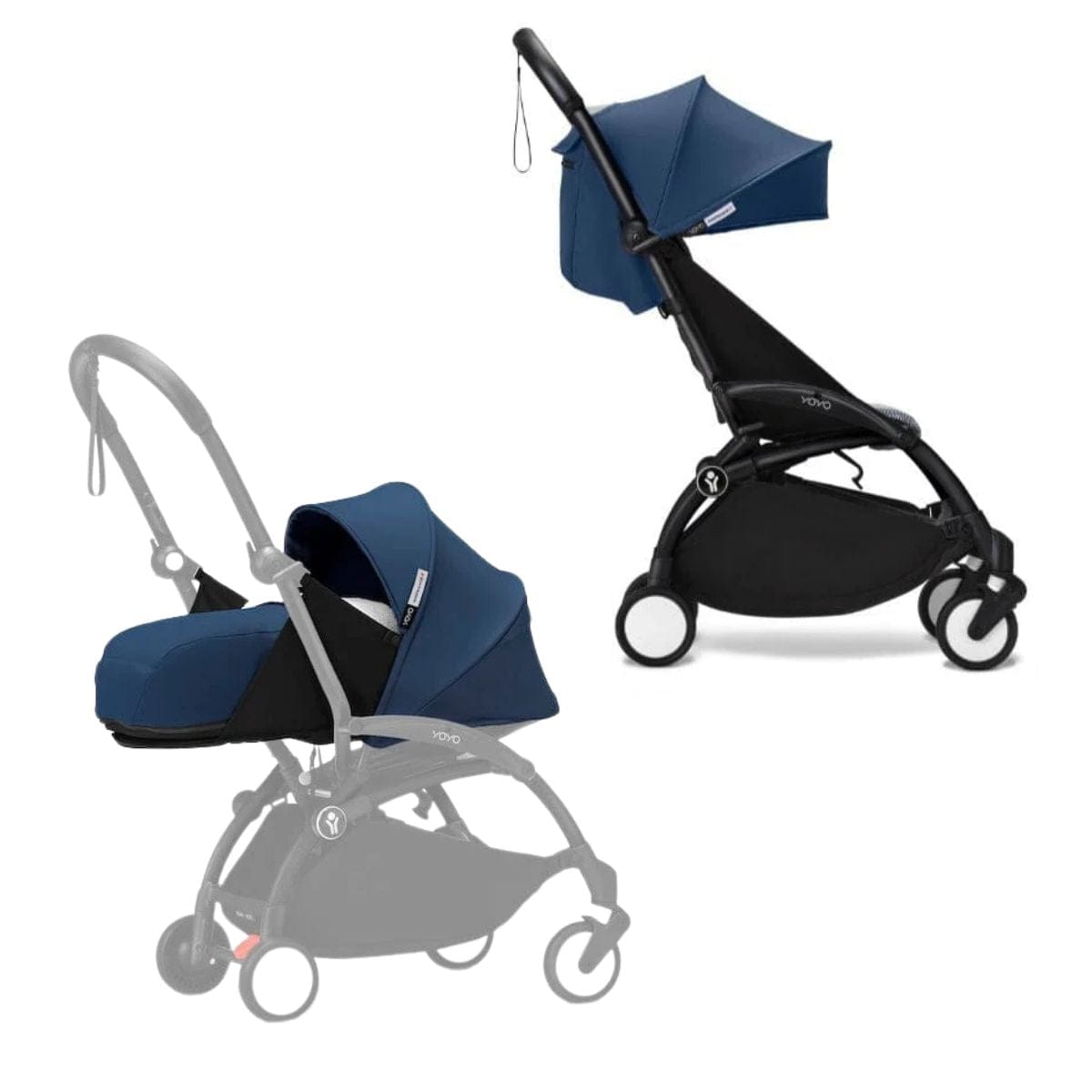 Stokke YOYO3 0+ & 6+ Complete Baby Stroller - Lightweight Compact Travel Stroller for Newborns to Toddlers | Perfect for Air Travel, City Walks & Everyday Use
