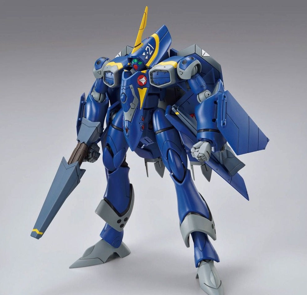 Bandai Macross Plus HG 1/100 YF-21 Guld Goa Bowman Model Kit - High Grade Collectible Anime Mecha for Display & Gifting - Perfect for Anime Fans & Model Builders