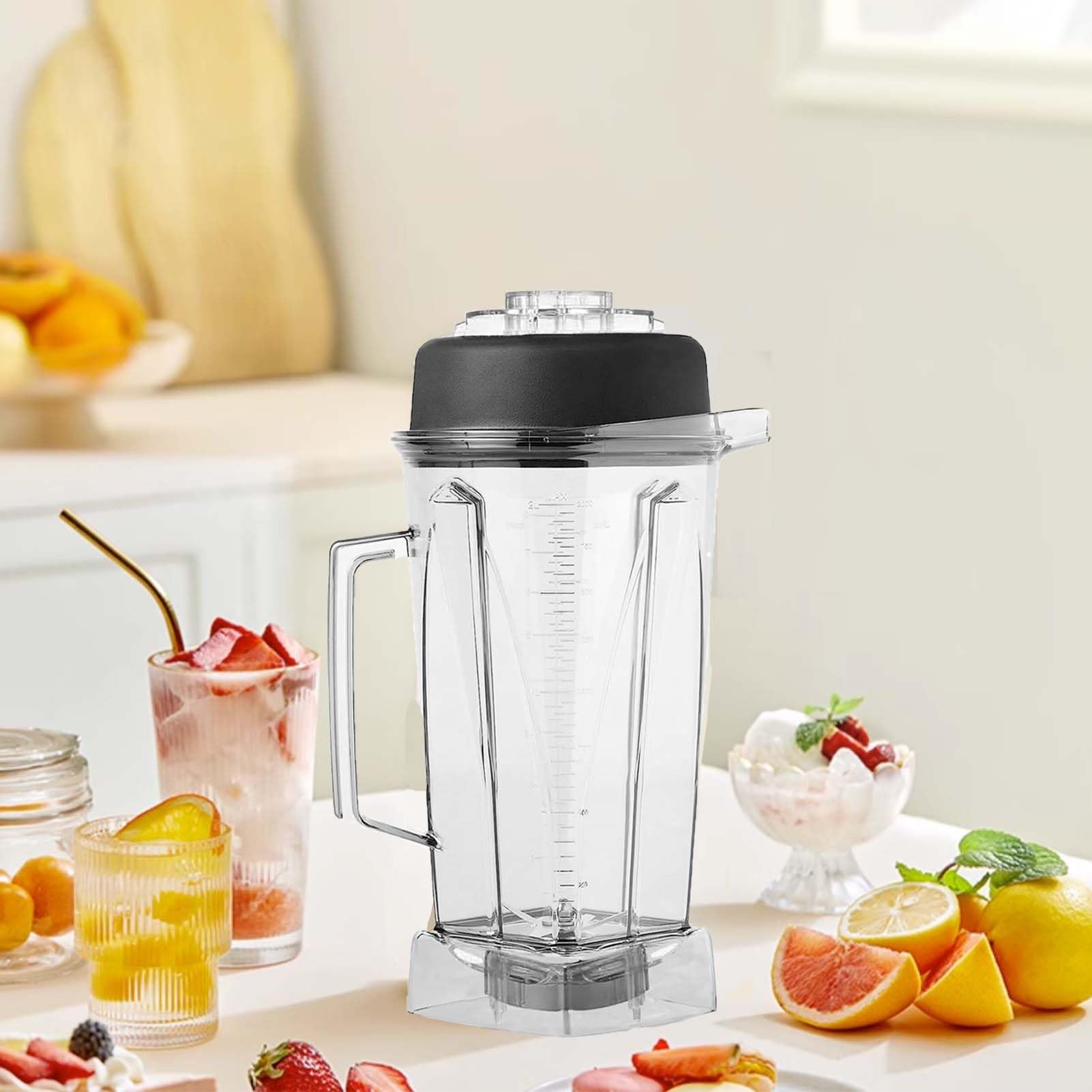 64 OZ Vitamix Blender Pitcher Replacement - Compatible with Vitamix 5200, 5000 & C-Series - Includes BPA-Free Container, Stainless Steel Blade & Leakproof Lid - Perfect for Smoothies, Soups & Nut Butters