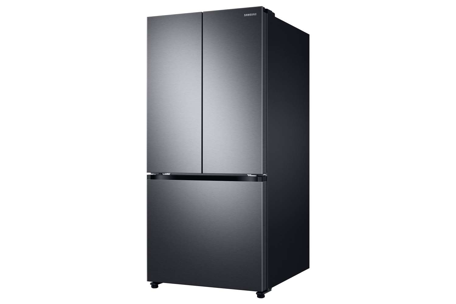 Samsung RF25C5551SG/AA 24.5 cu.ft Black Stainless Steel French Door Refrigerator with Internal Ice & Water Dispenser - Perfect for Modern Kitchens & Large Families