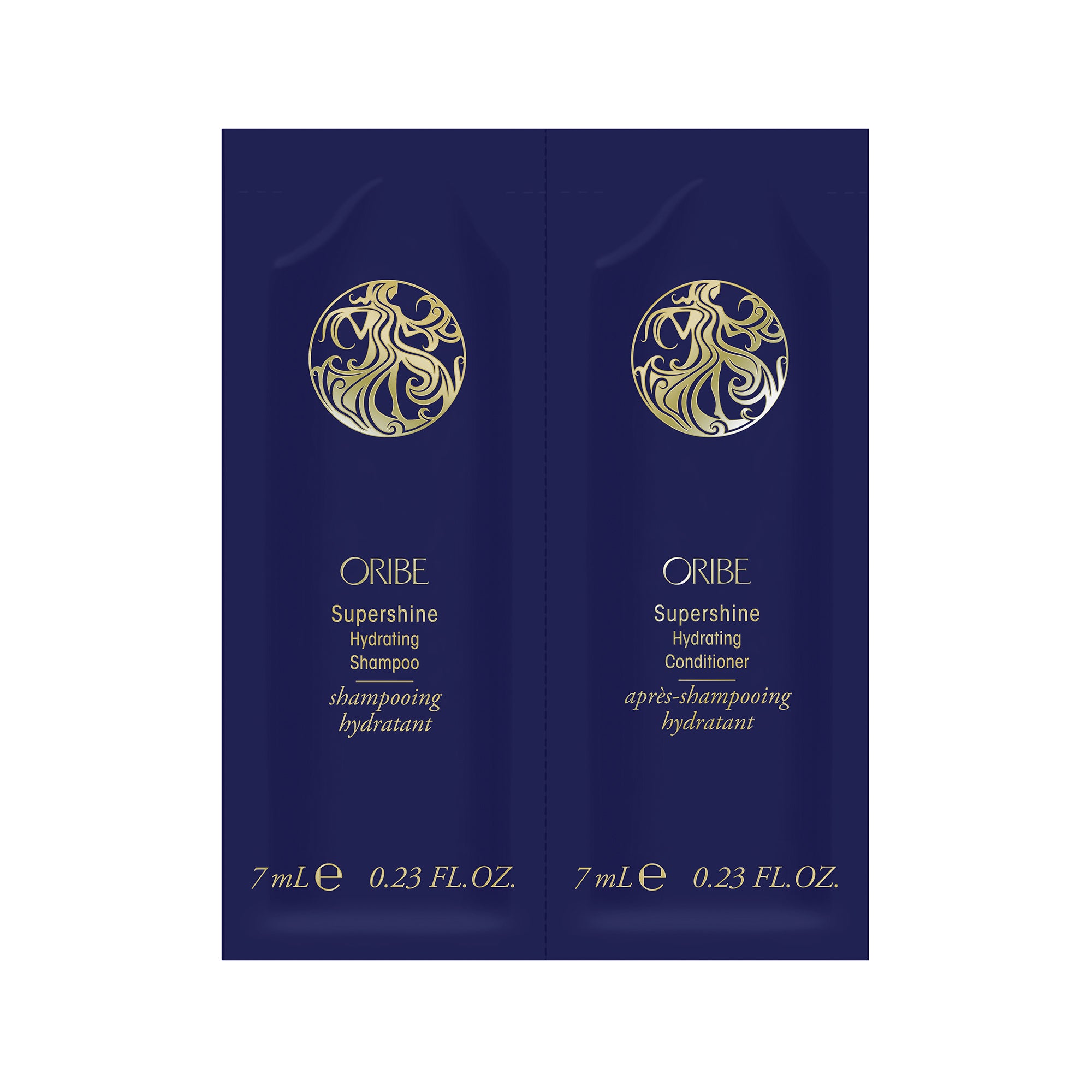 Supershine Hydrating Shampoo & Conditioner Set for Dry Damaged Hair - Moisturizing Hair Care Duo with Argan Oil - Perfect for Travel Gym & Daily Use