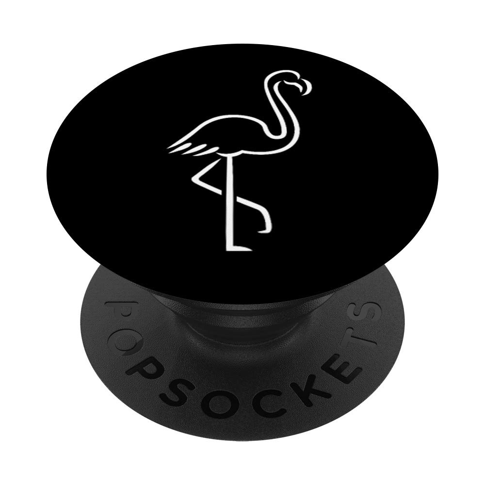 Flamingo PopSockets PopGrip - Interchangeable Phone Grip & Stand for iPhone, Samsung, Tablets | Perfect for Selfies, Video Calls & Secure Holding