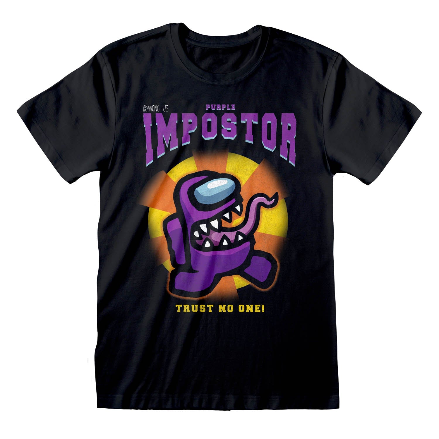 Among Us Purple Impostor Unisex T-Shirt for Adults - Funny Gaming Tee for Cosplay, Parties & Casual Wear