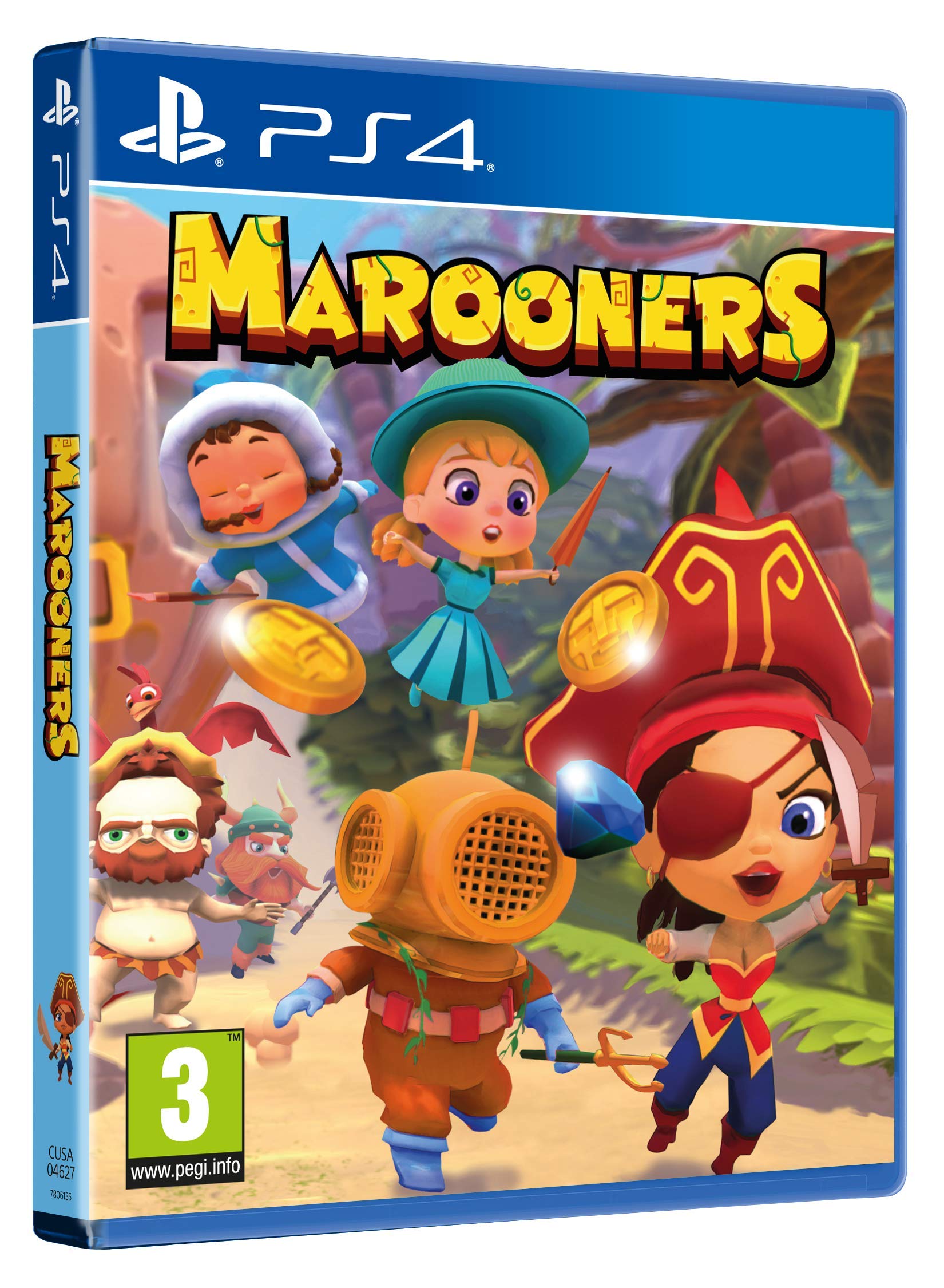 Marooners - Fun Multiplayer Party Game for PS4 | Family & Friends Game Night | Perfect for Casual Gaming & Social Gatherings