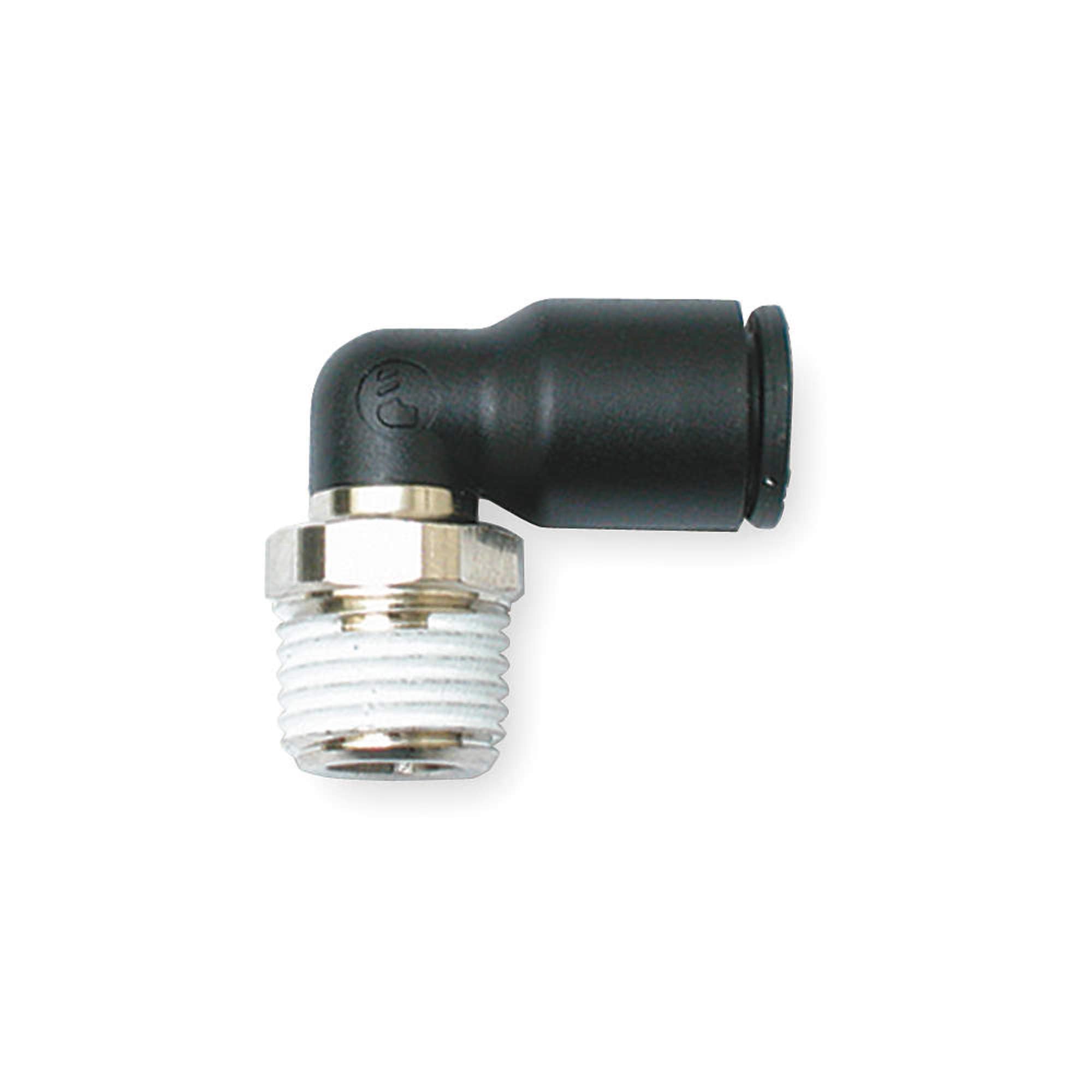 3/8 Inch NPT Male Elbow Fitting - Pack of 10 - High-Quality Brass Pipe Connector for Plumbing, Hydraulic & Pneumatic Systems