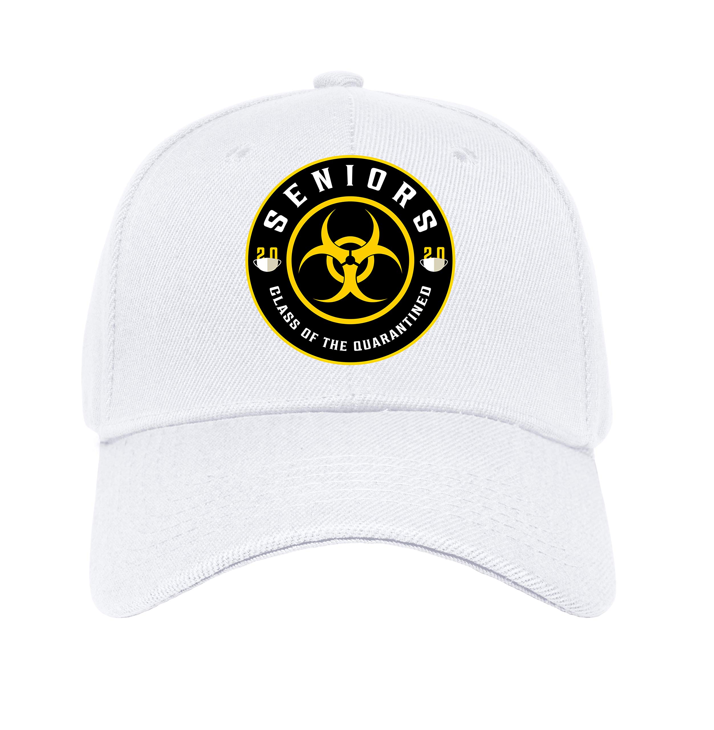 2020 Graduation Hats - Quarantine Social Distancing Senior Class Caps for Virtual Ceremonies & Celebrations | Perfect for Zoom Parties, Drive-By Graduations & Memorable Photos