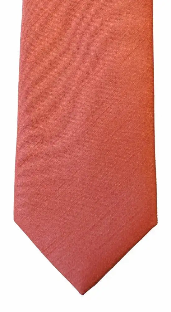 Classic Plain Poly Shantung Tie and Pocket Square Set for Men - Perfect for Weddings, Business Meetings & Formal Events