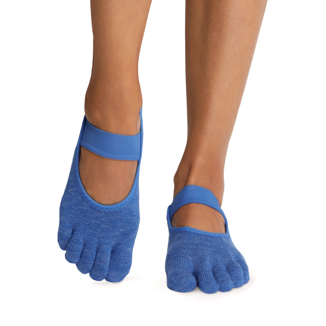 ToeSox Mia Grip Yoga Socks - Non-Slip Grip Socks for Pilates, Barre & Dance - Improve Balance & Stability During Workouts