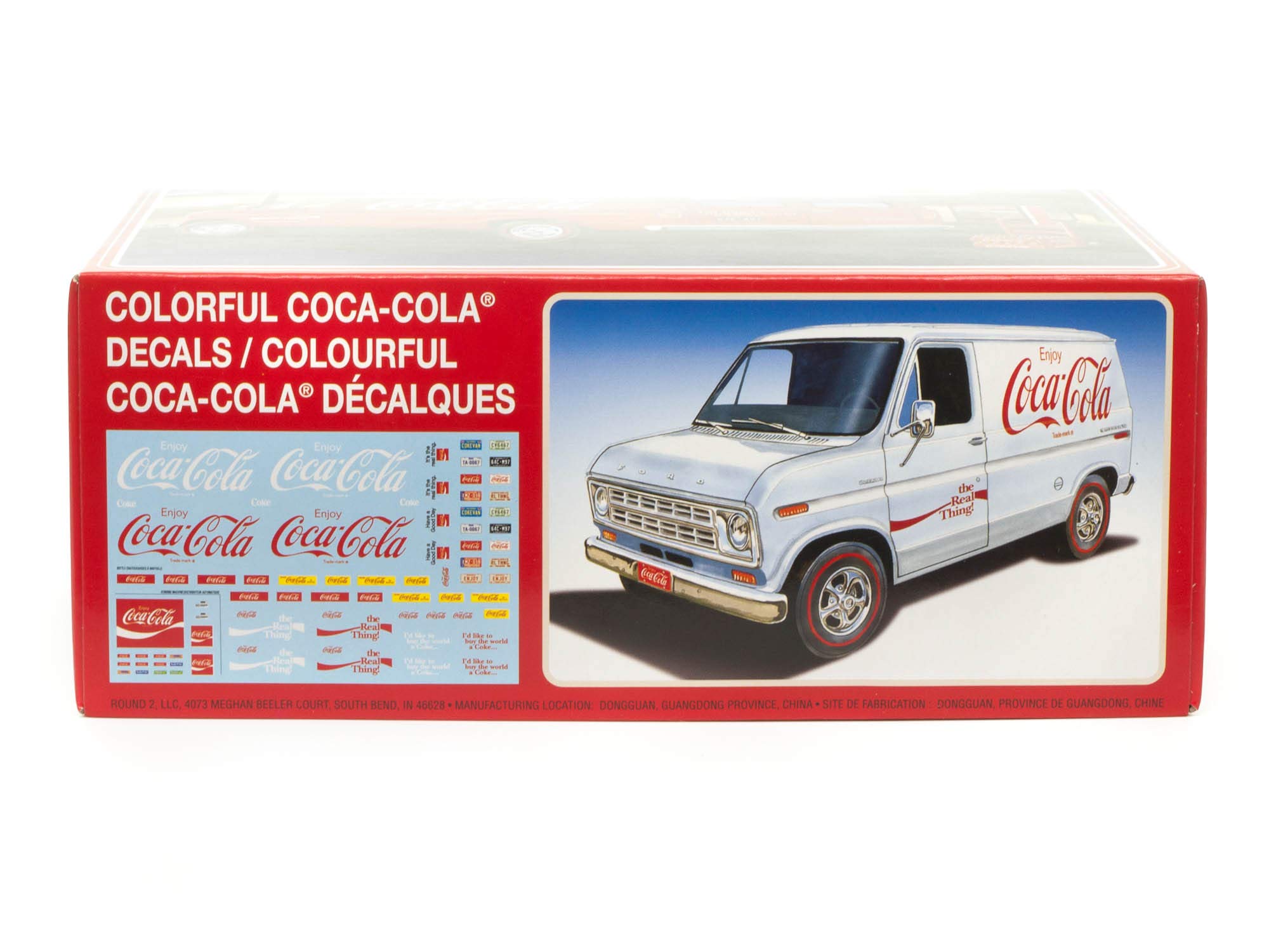 AMT #1173 1977 Coca-Cola Vending Machine Van 1:25 Scale Model Kit - Perfect for Collectors & Diecast Enthusiasts